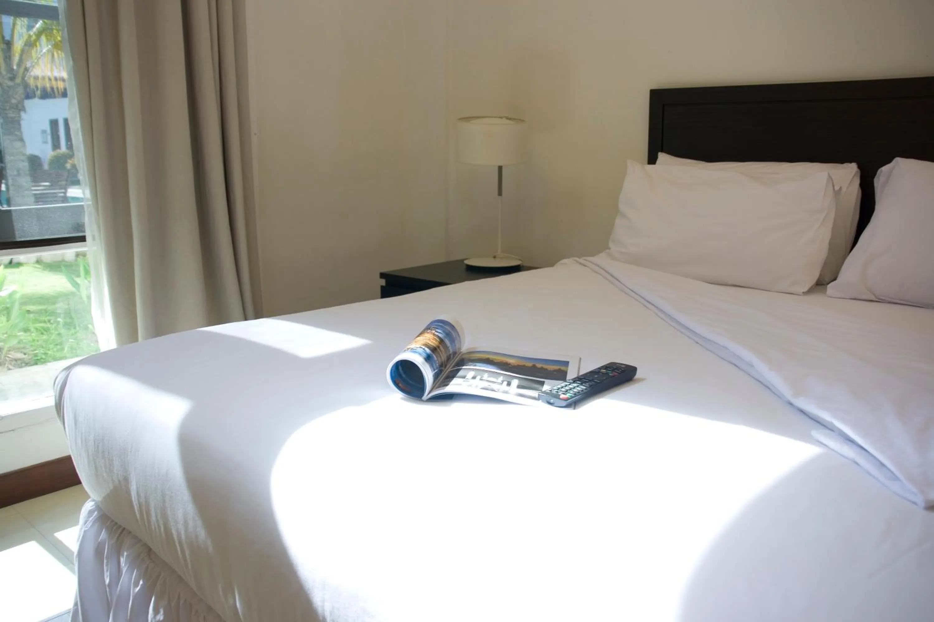 Bed in Hotel The Ramelau