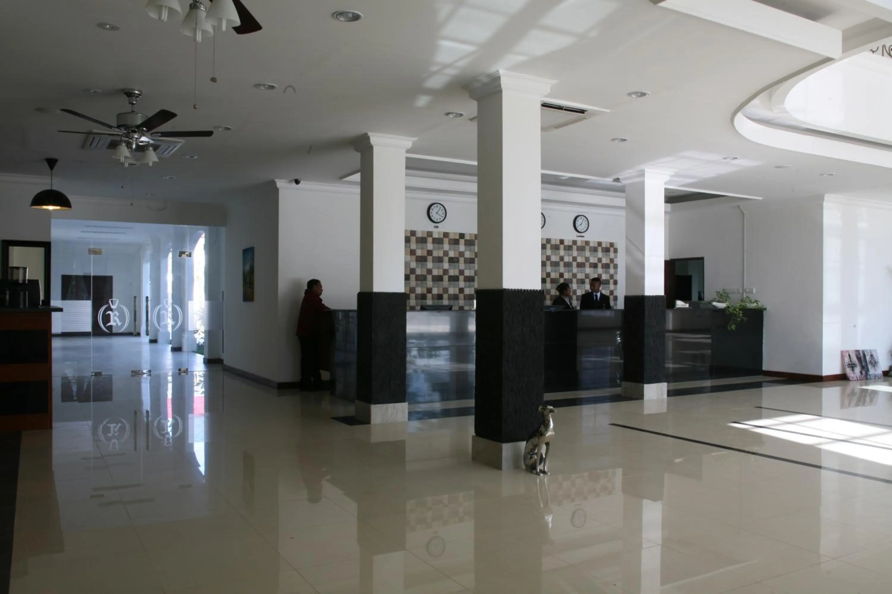 Lobby or reception in Hotel The Ramelau