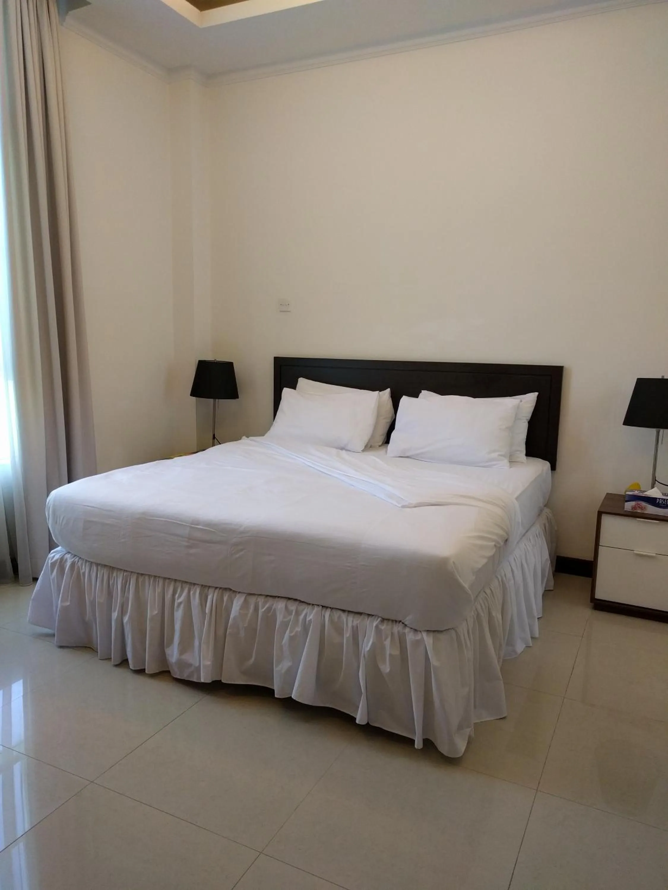 Bed in Hotel The Ramelau