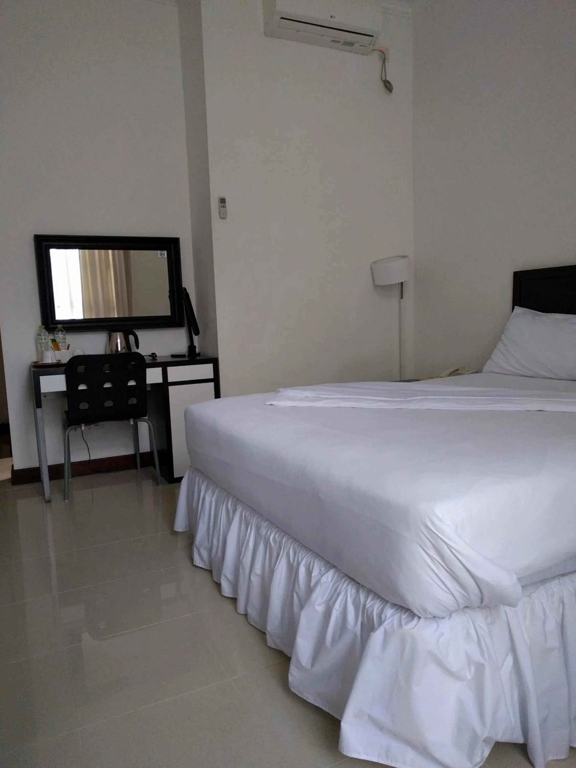 Bed in Hotel The Ramelau