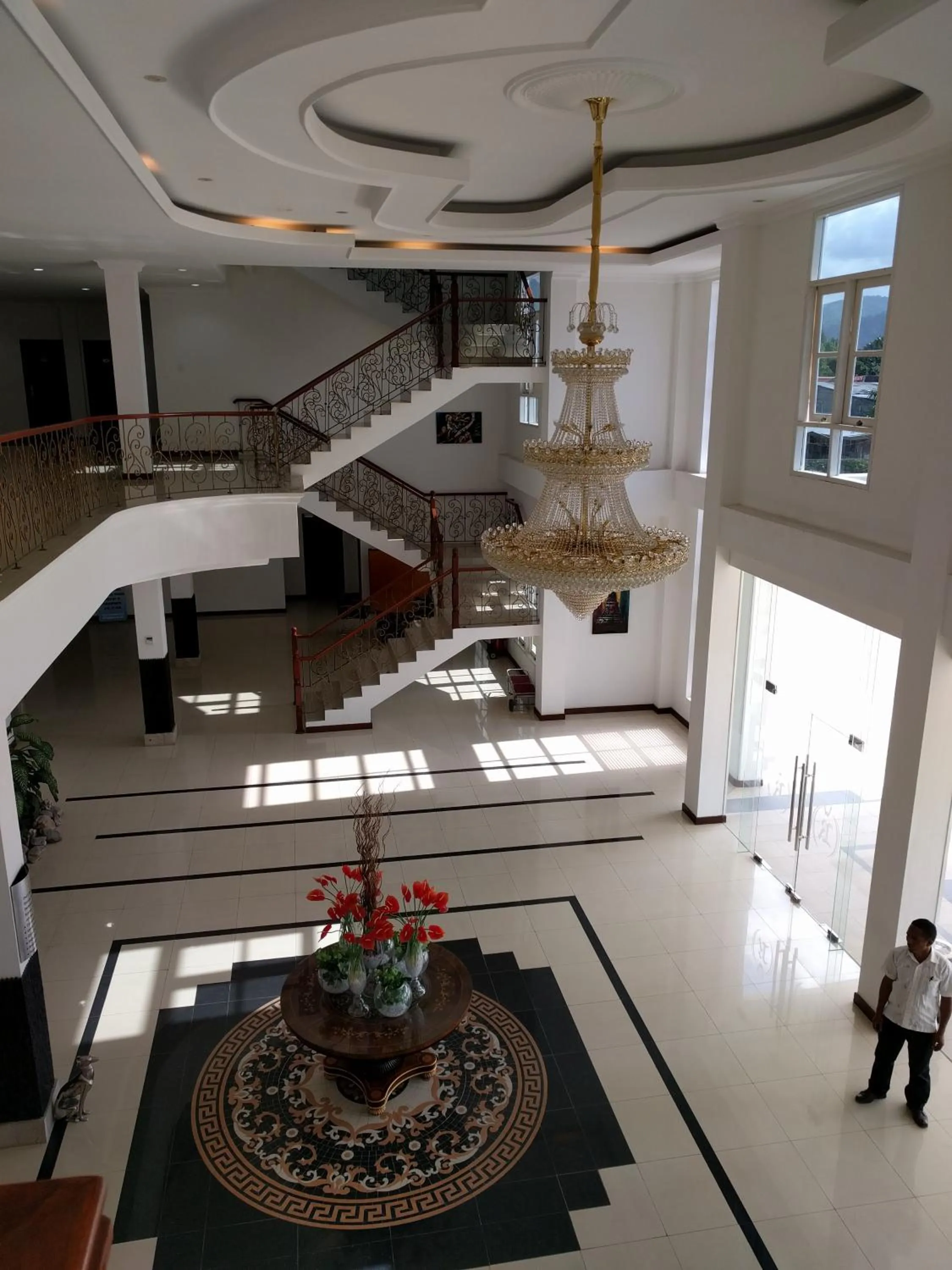 Lobby or reception in Hotel The Ramelau