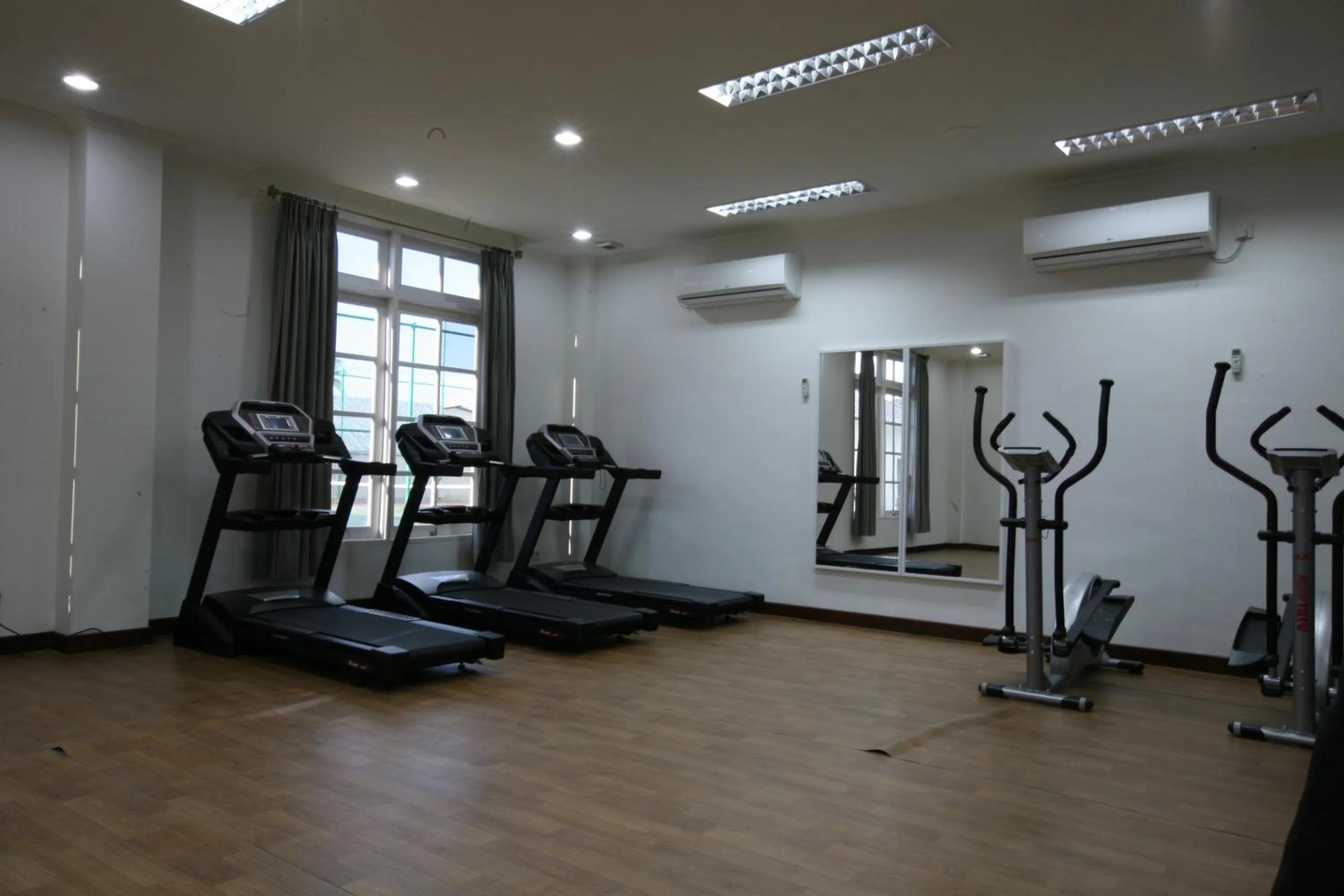 Fitness centre/facilities in Hotel The Ramelau