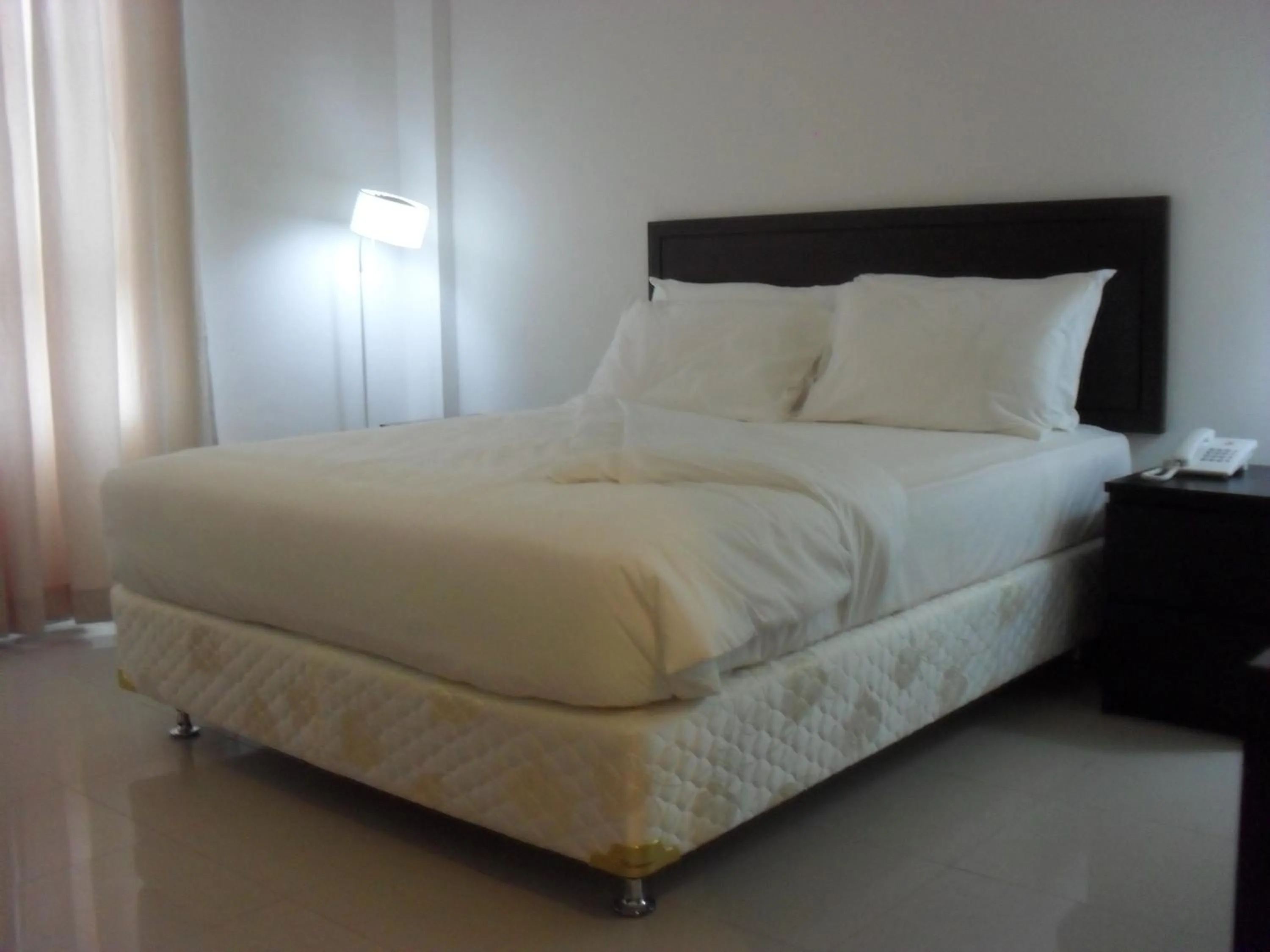 Bed in Hotel The Ramelau