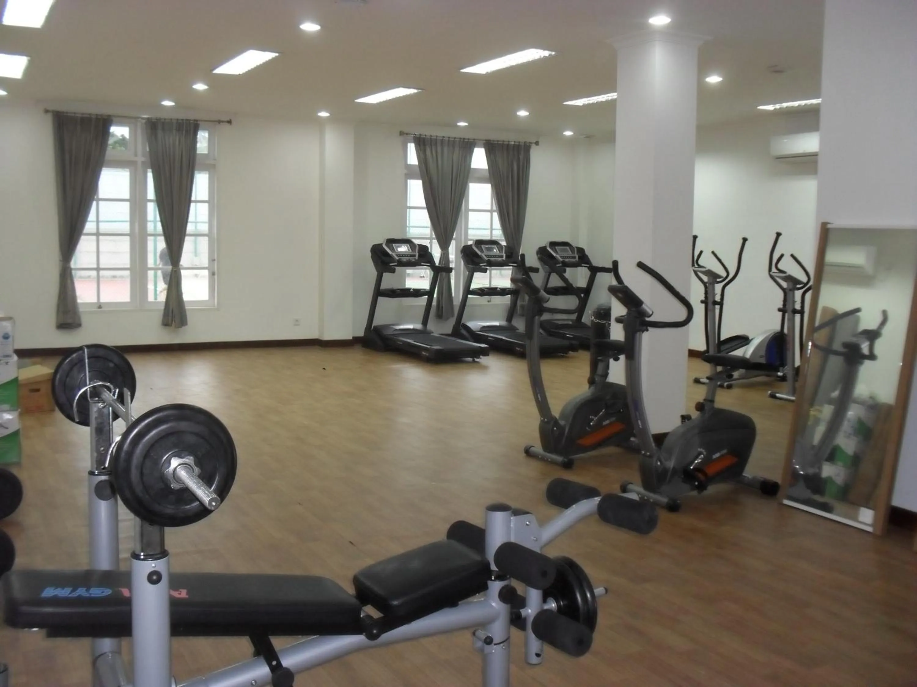 Fitness centre/facilities in Hotel The Ramelau