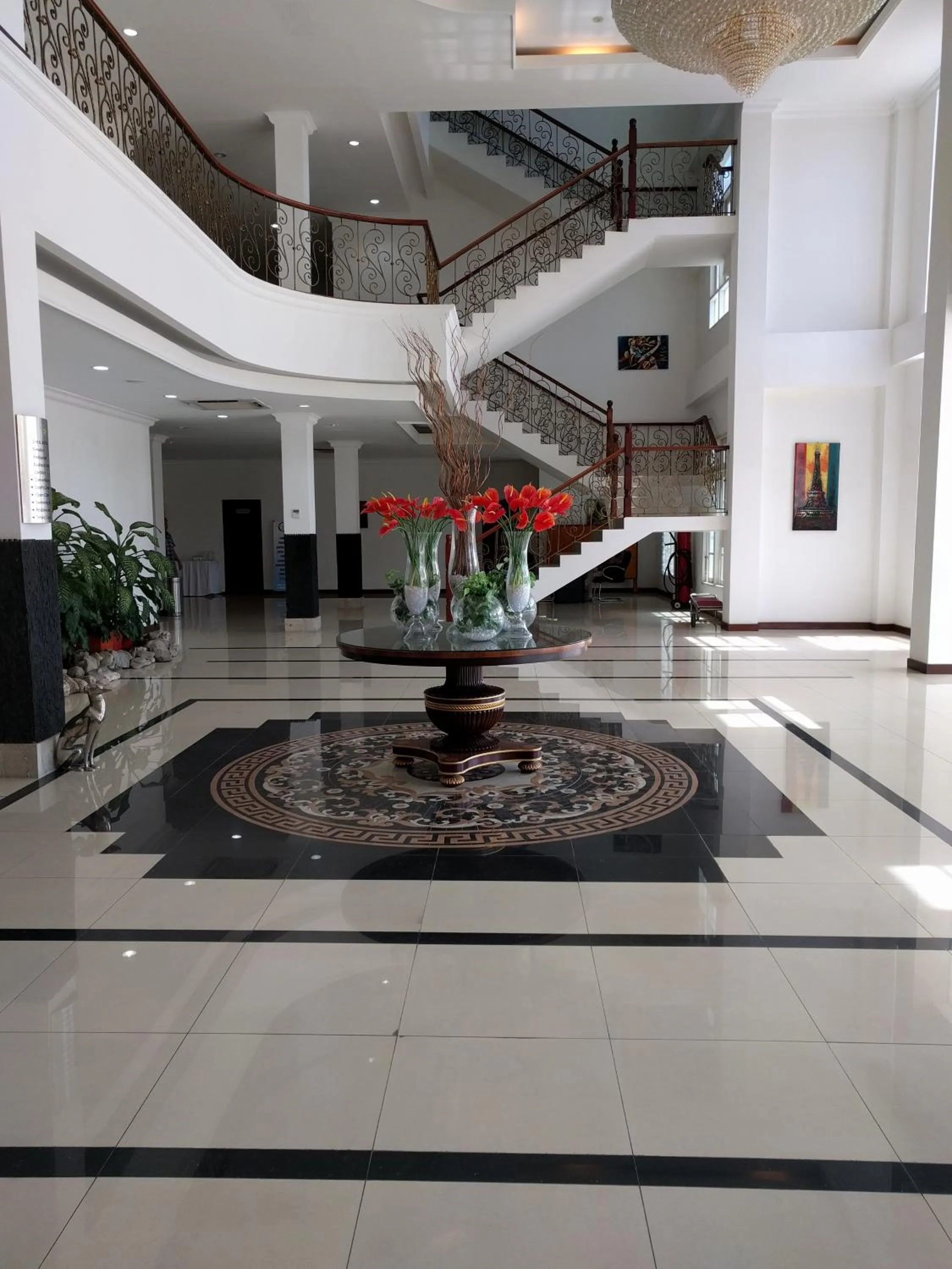 Lobby or reception in Hotel The Ramelau