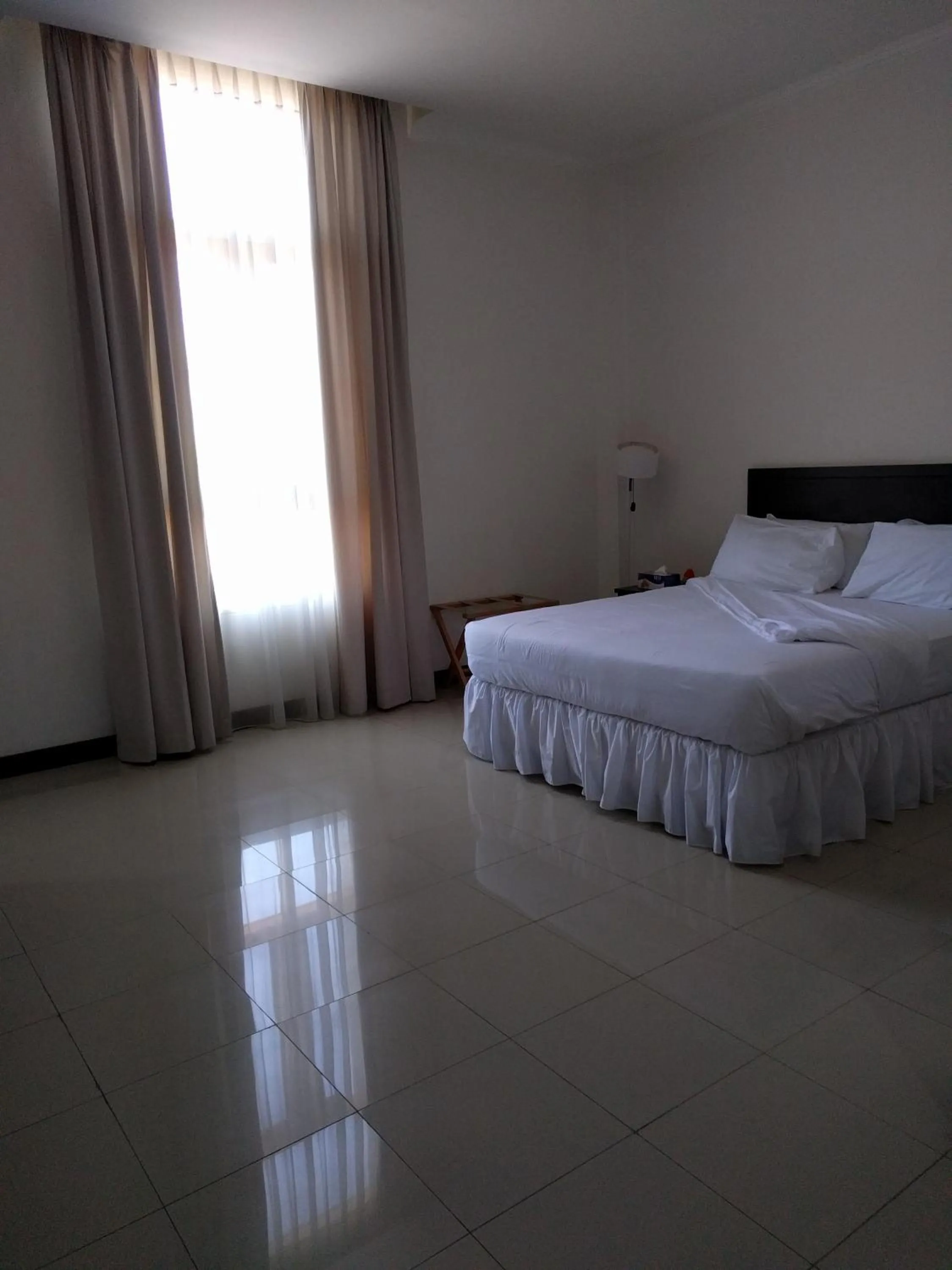 Bed in Hotel The Ramelau