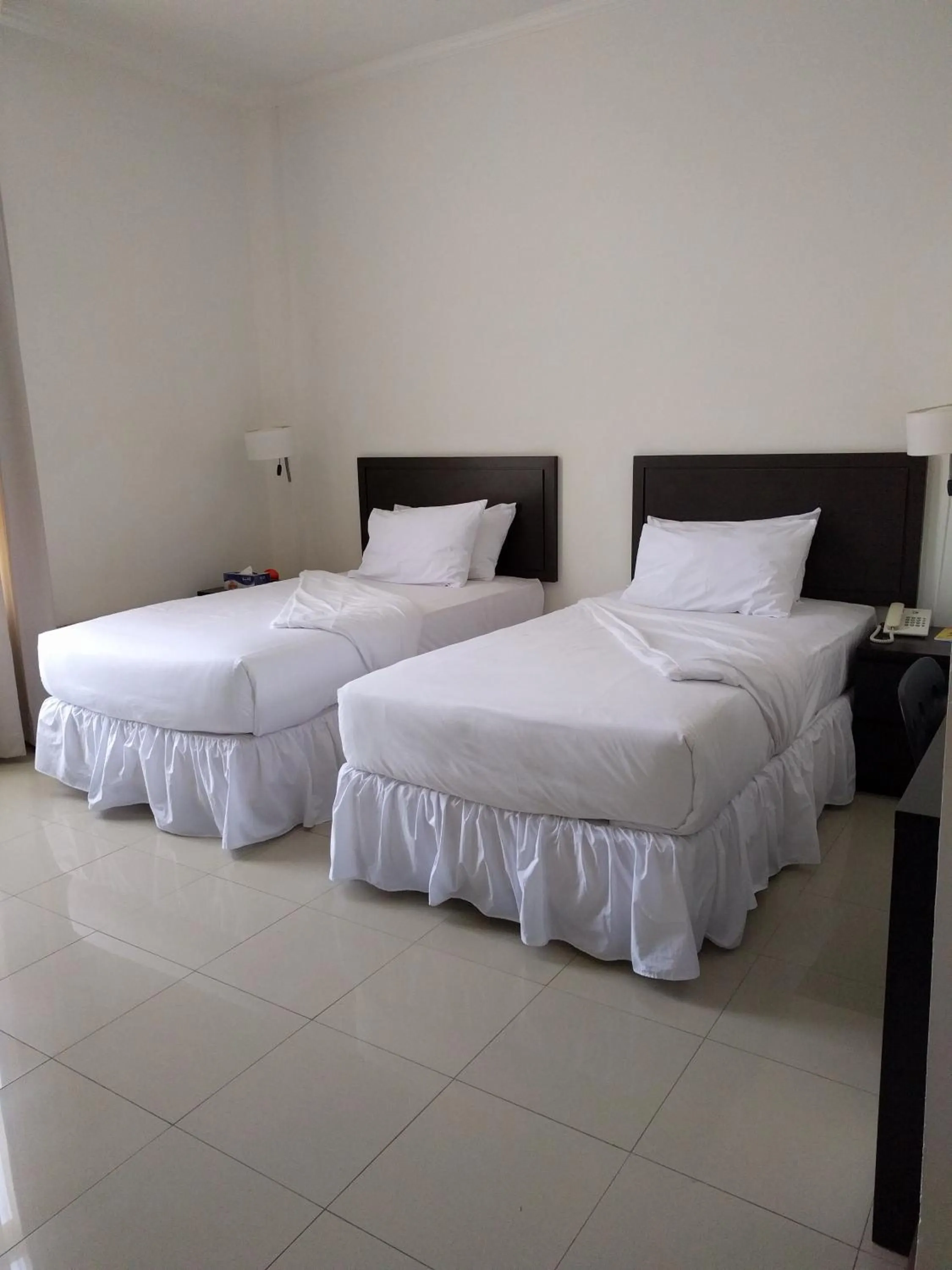 Bed in Hotel The Ramelau