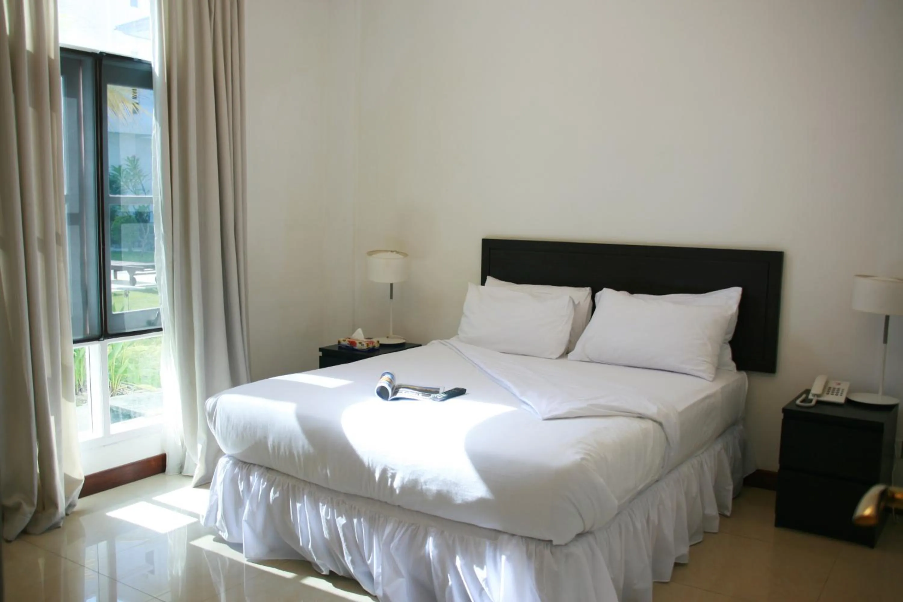 Bed in Hotel The Ramelau