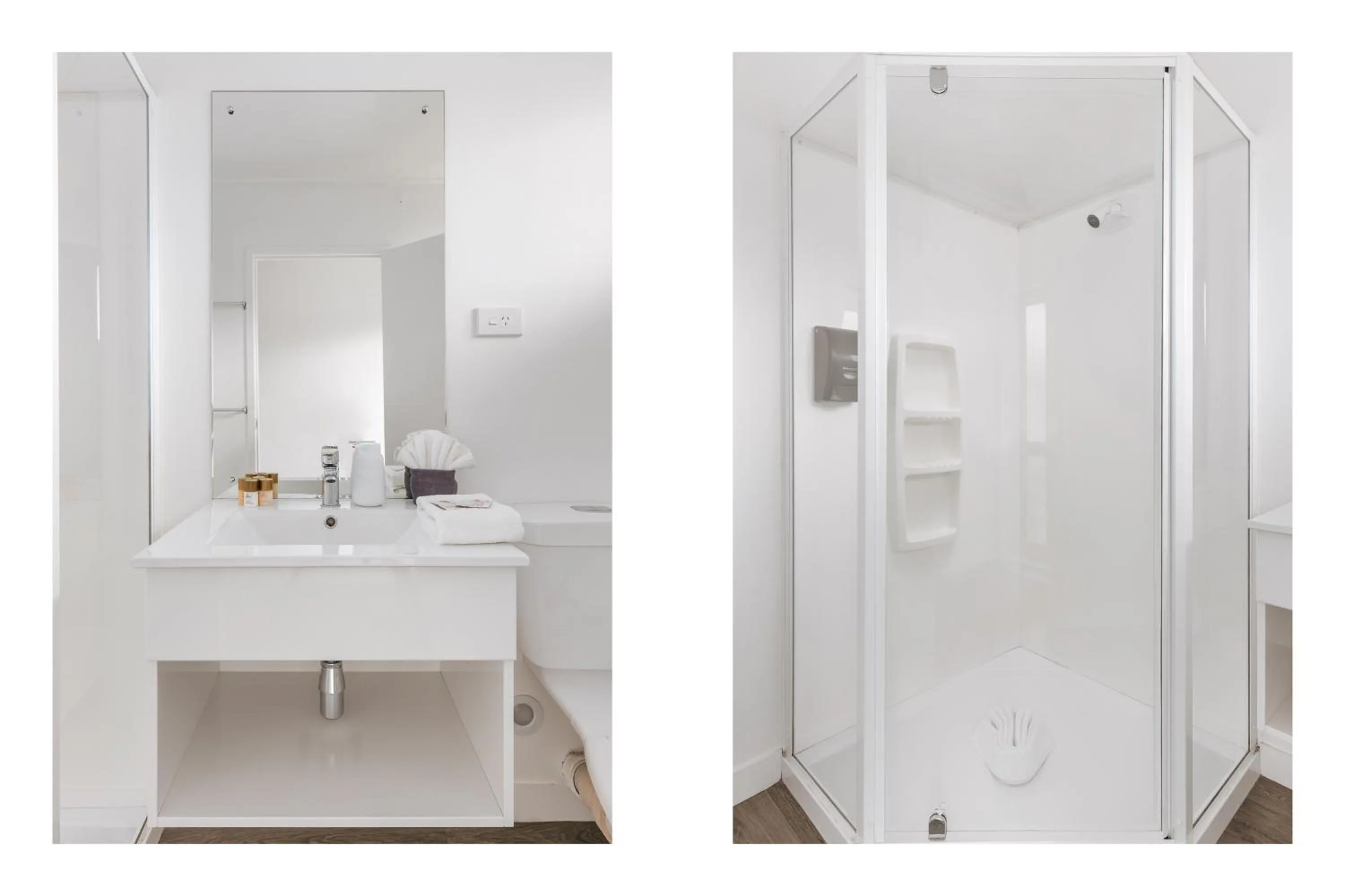 Shower in Avalon Motel Thames - Wenzel Motels