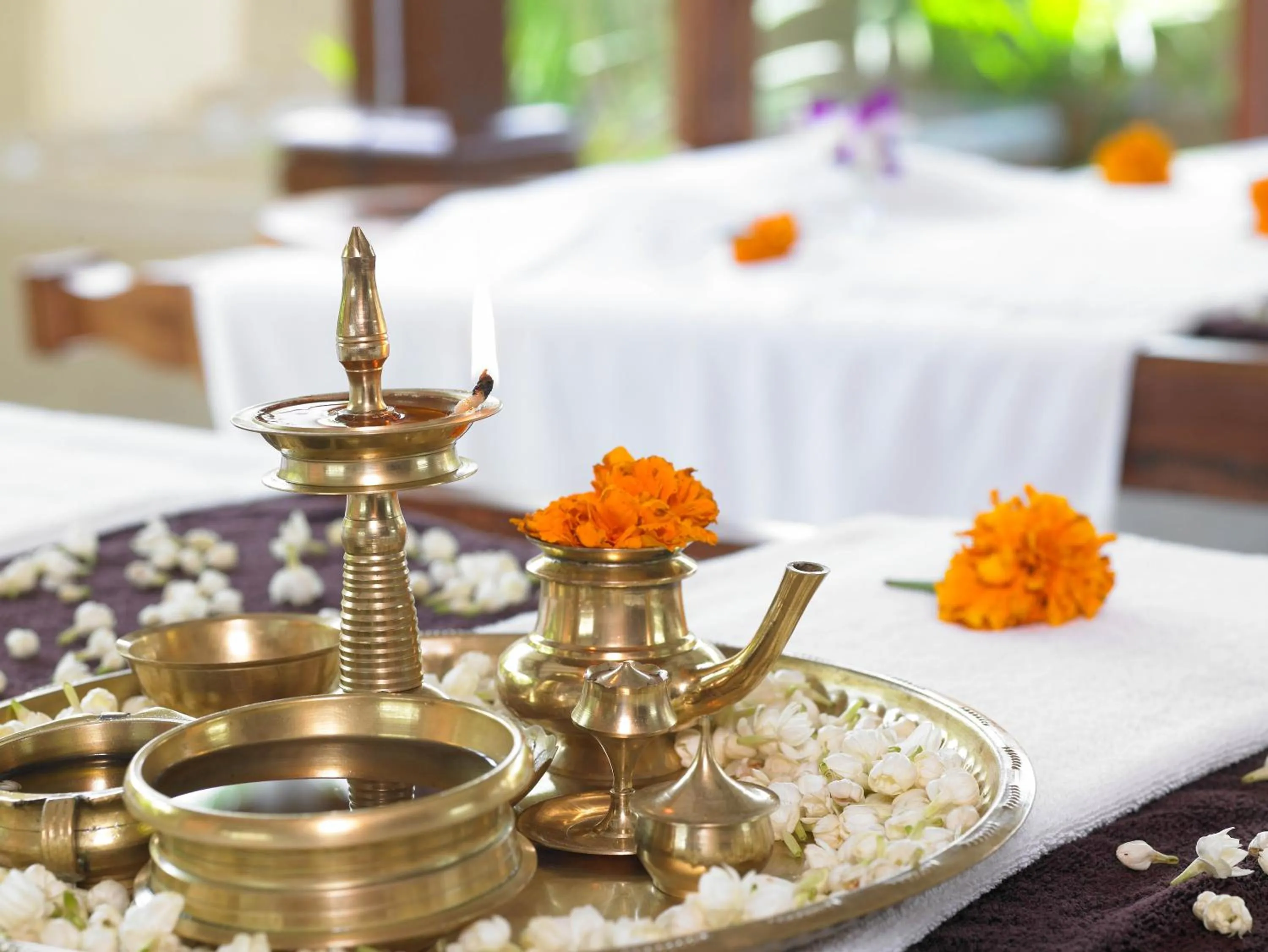 Spa and wellness centre/facilities, Bed in The Zuri Kumarakom Kerala Resort & Spa