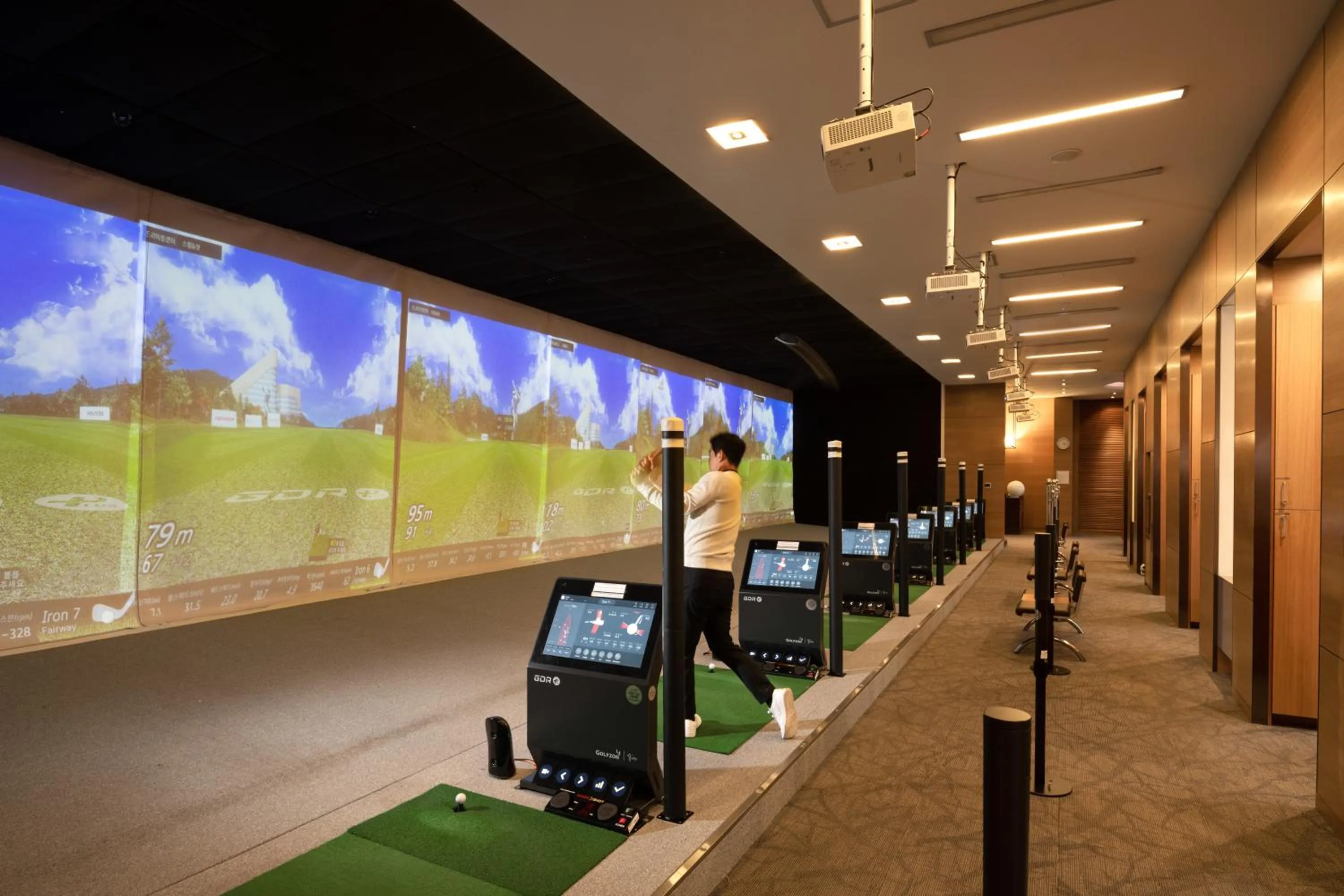 Minigolf in Conrad Seoul