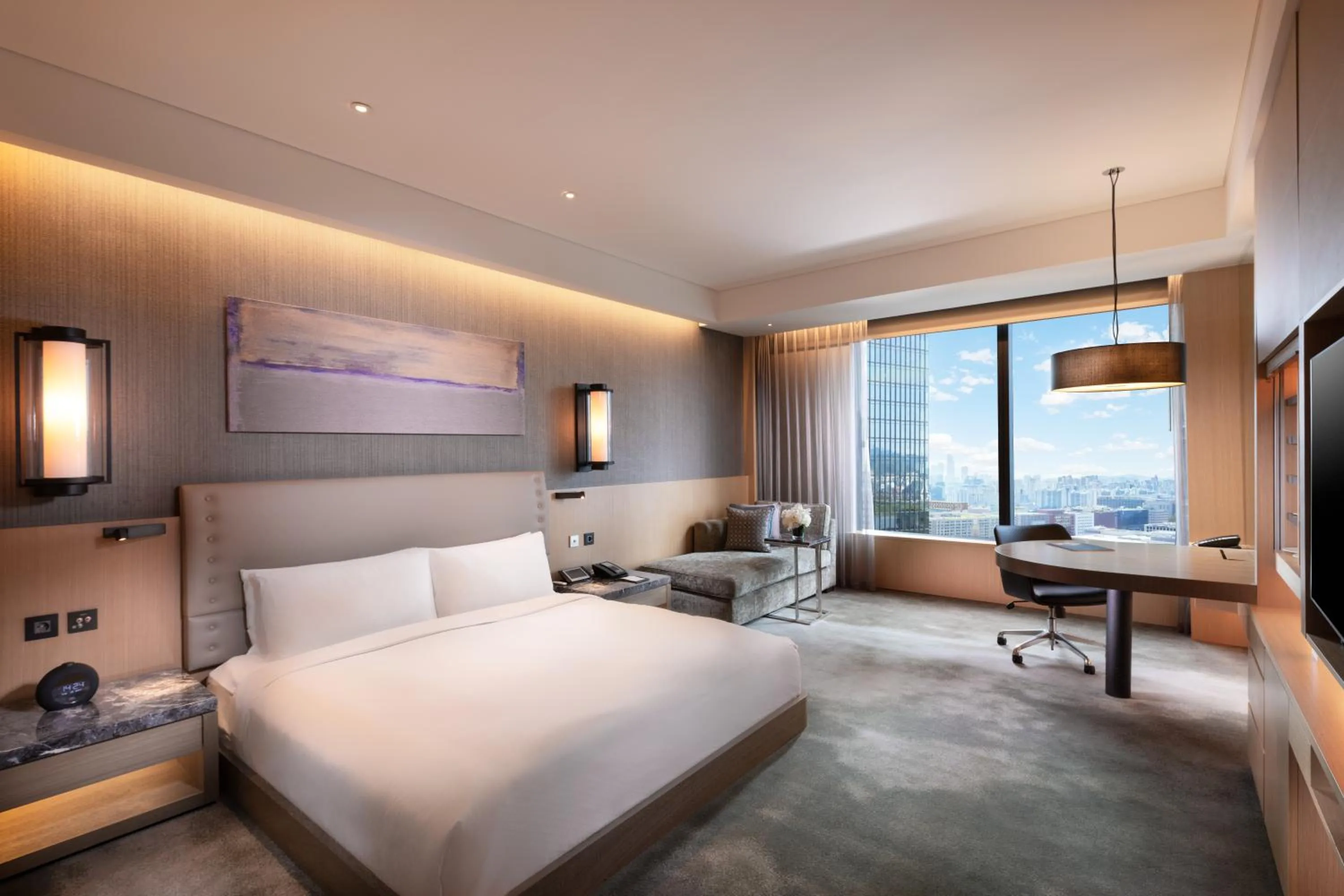TV and multimedia, Bed in Conrad Seoul
