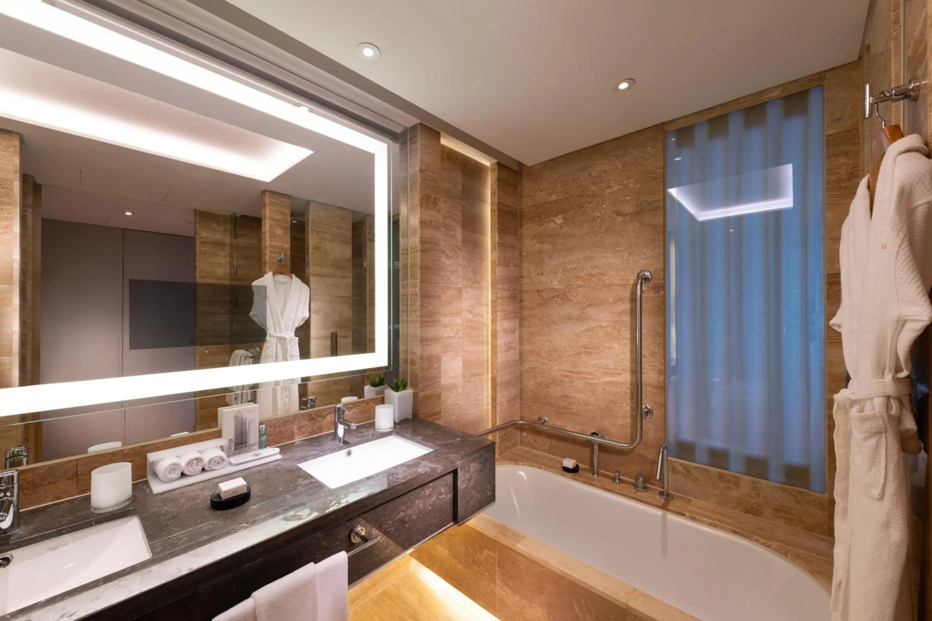 Bathroom in Conrad Seoul