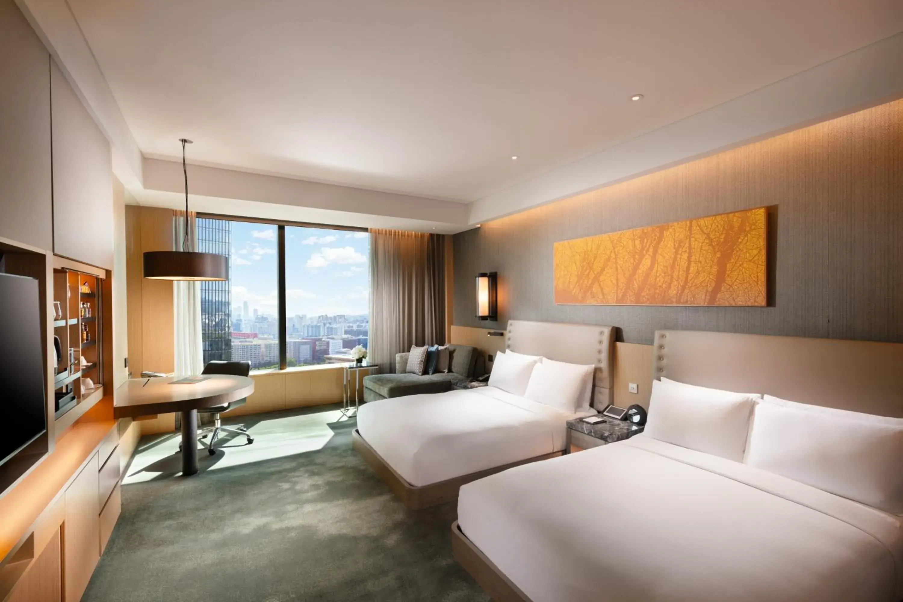 Queen Room with City View in Conrad Seoul Queen Room with City View in Conrad Seoul