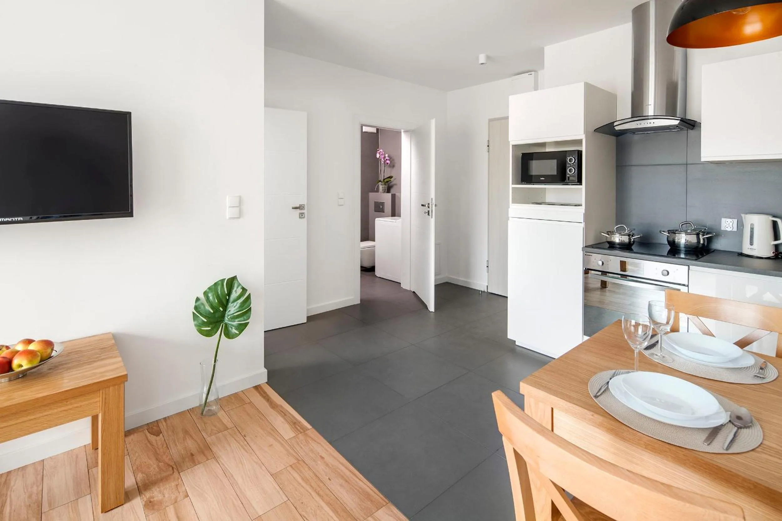 Living room in Sleepy3city Apartments Batorego 9