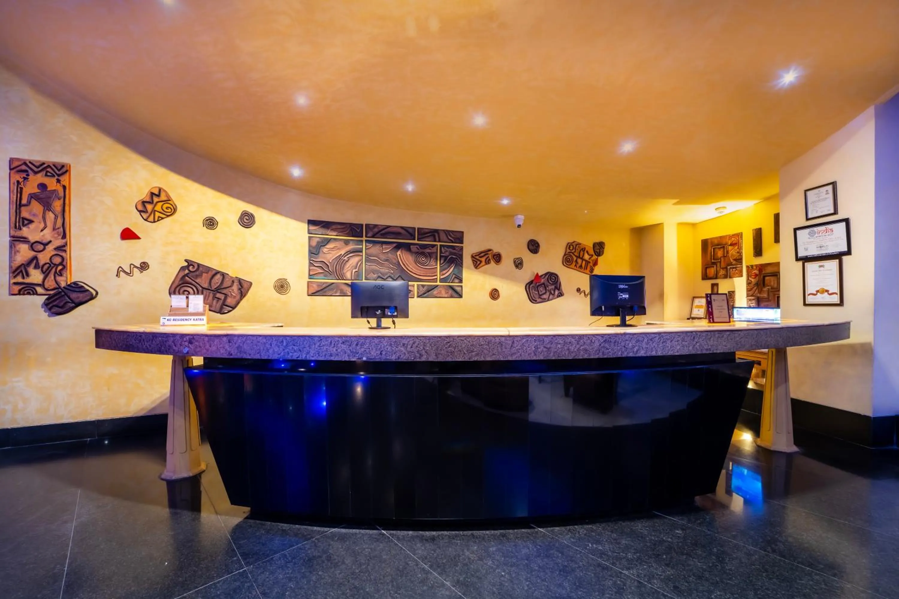 Property building in K C Residency Katra