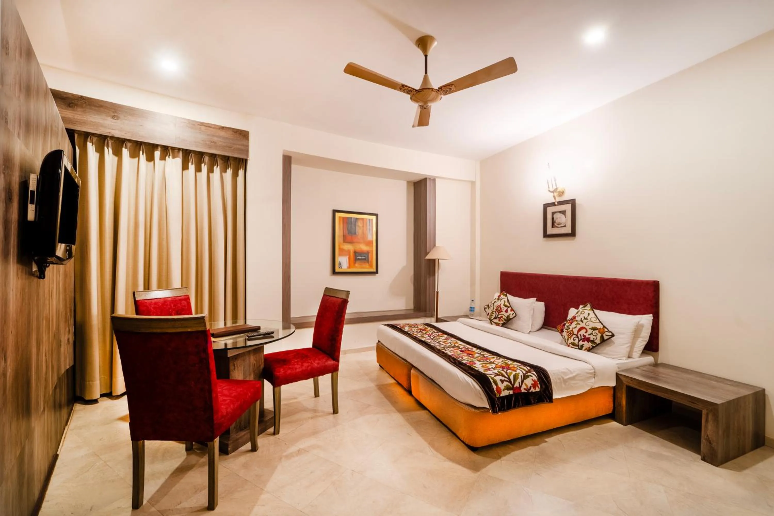 Bed in K C Residency Katra