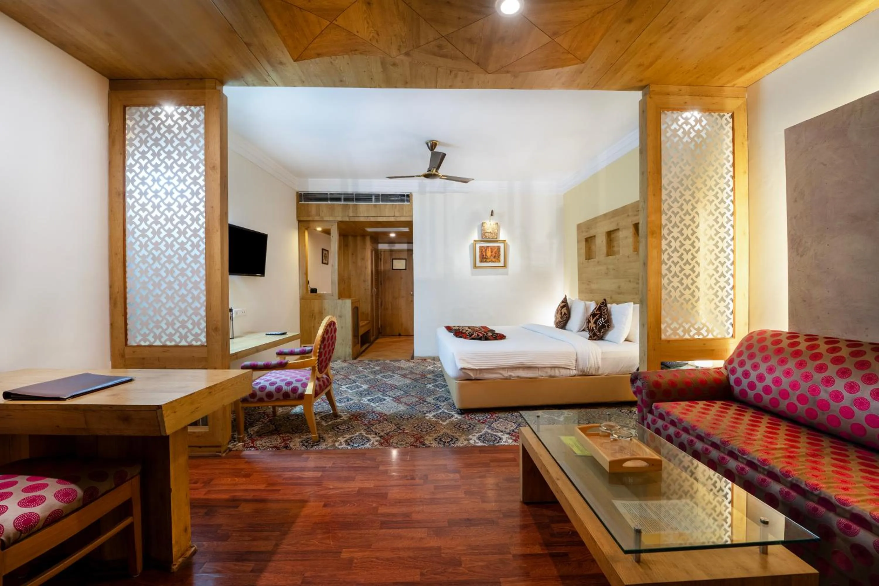 Bathroom, Bed in K C Residency Katra