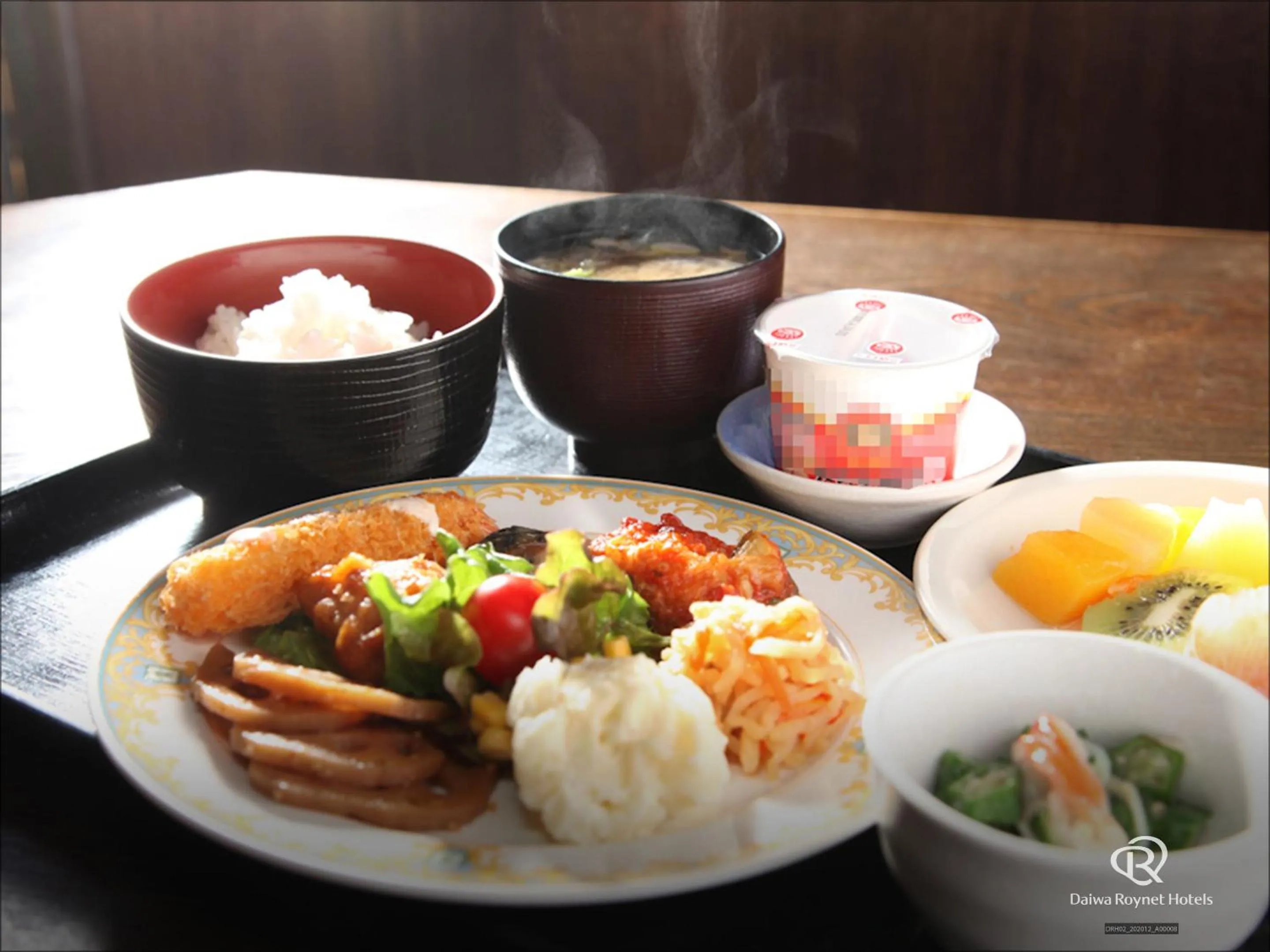 Breakfast in Daiwa Roynet Hotel Mito