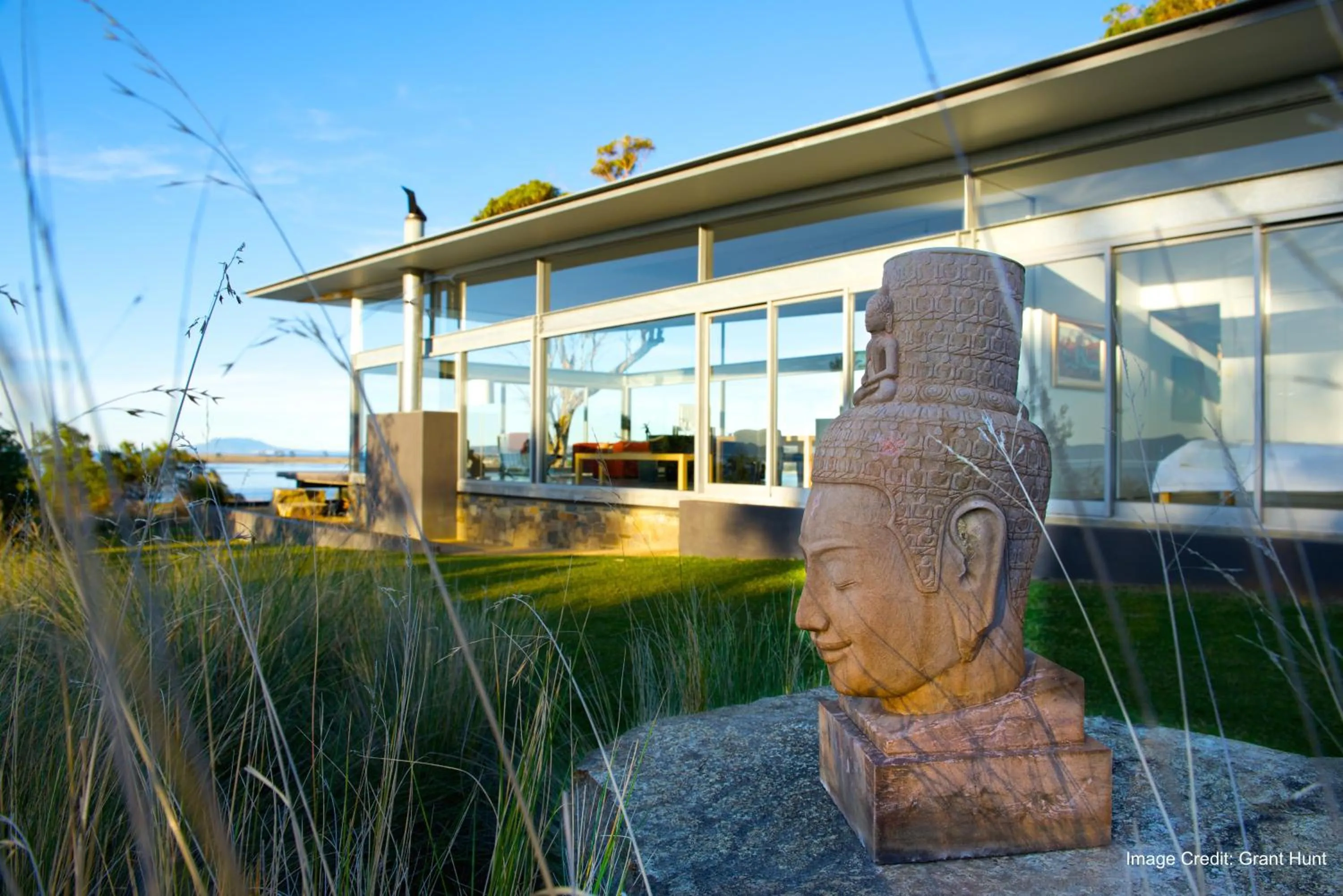 Natural landscape in Avalon Coastal Retreat