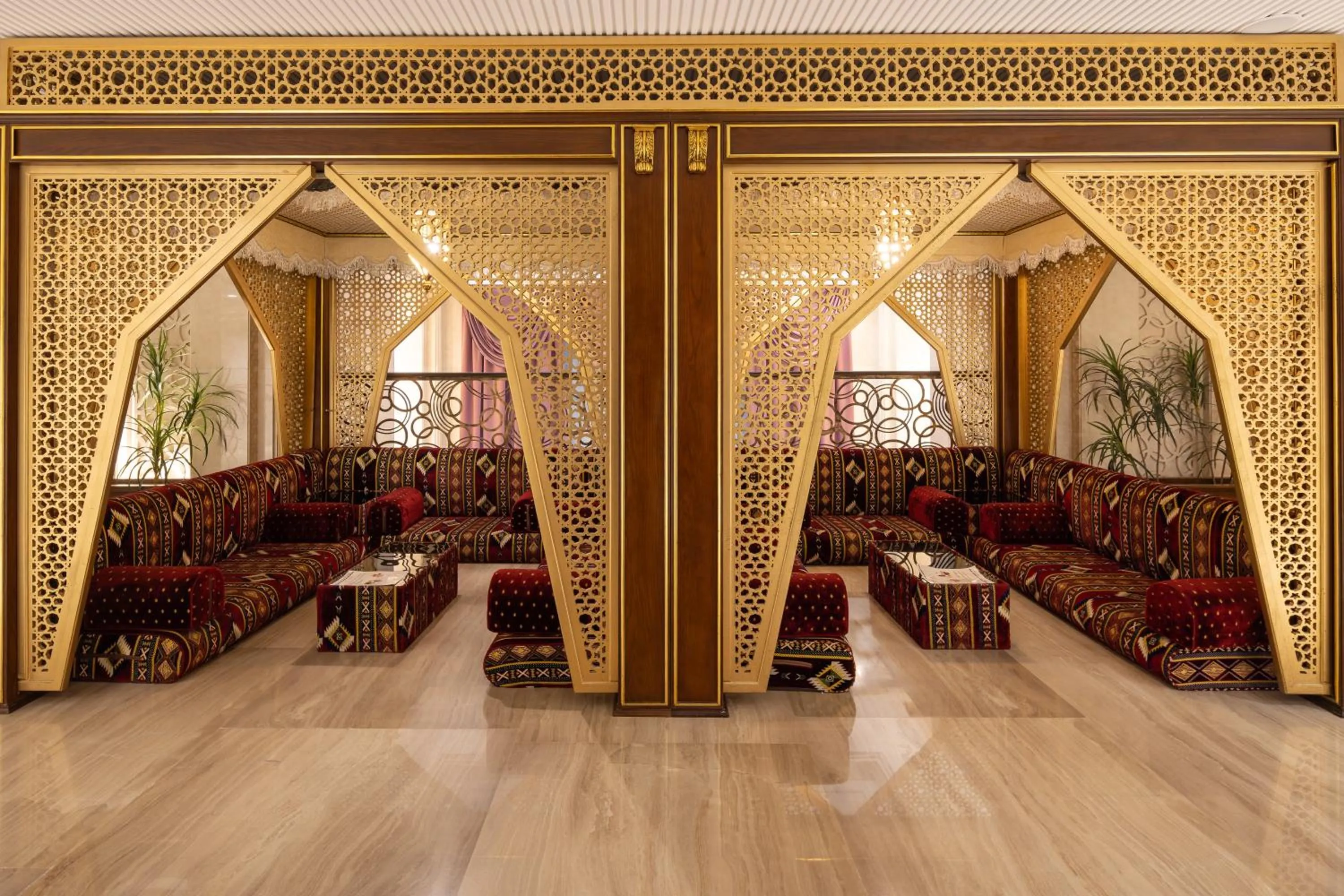 Seating area in Violet Al Azizia Hotel MASJID Al Qatari