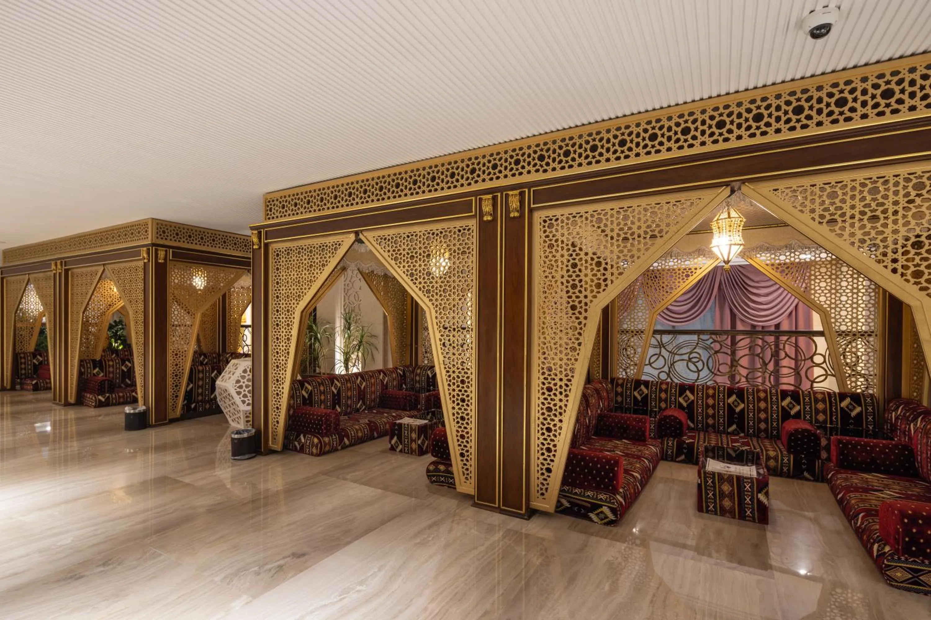 Seating area in Violet Al Azizia Hotel MASJID Al Qatari