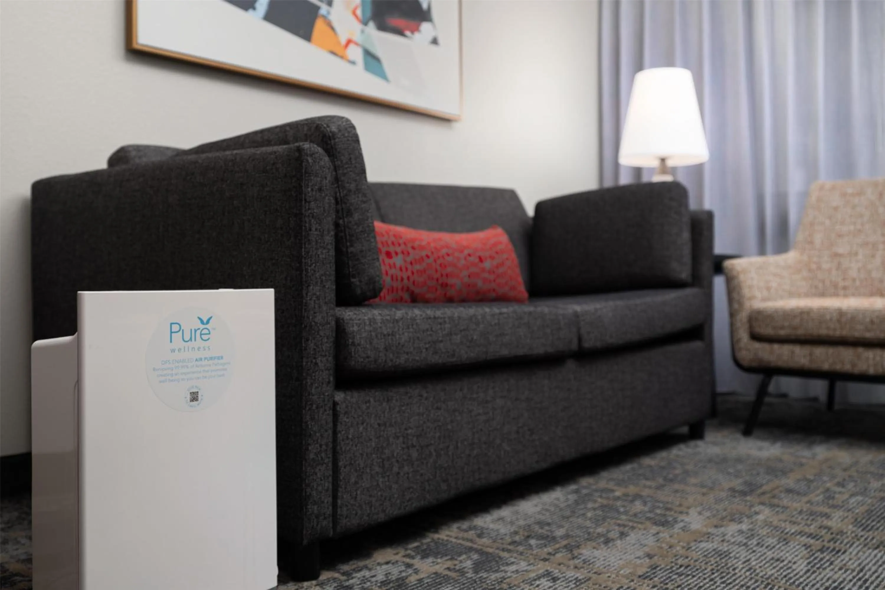 Living room in Embassy Suites Lincoln