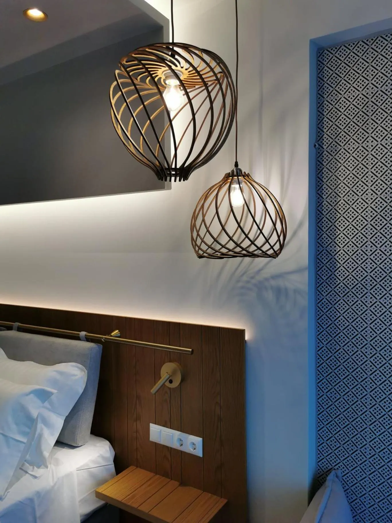 Bed in Colonides Beach Hotel