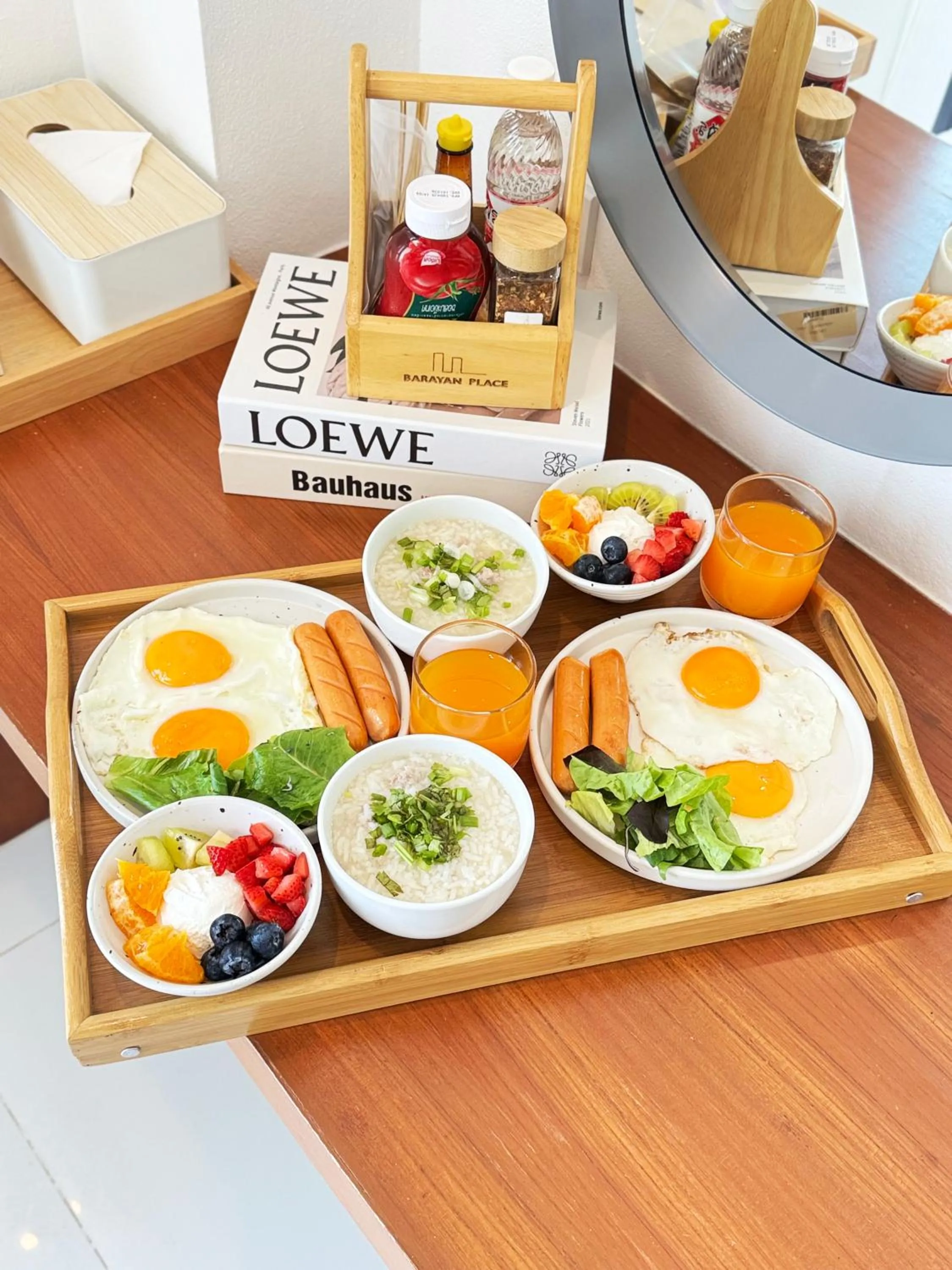 Breakfast in Barayan place