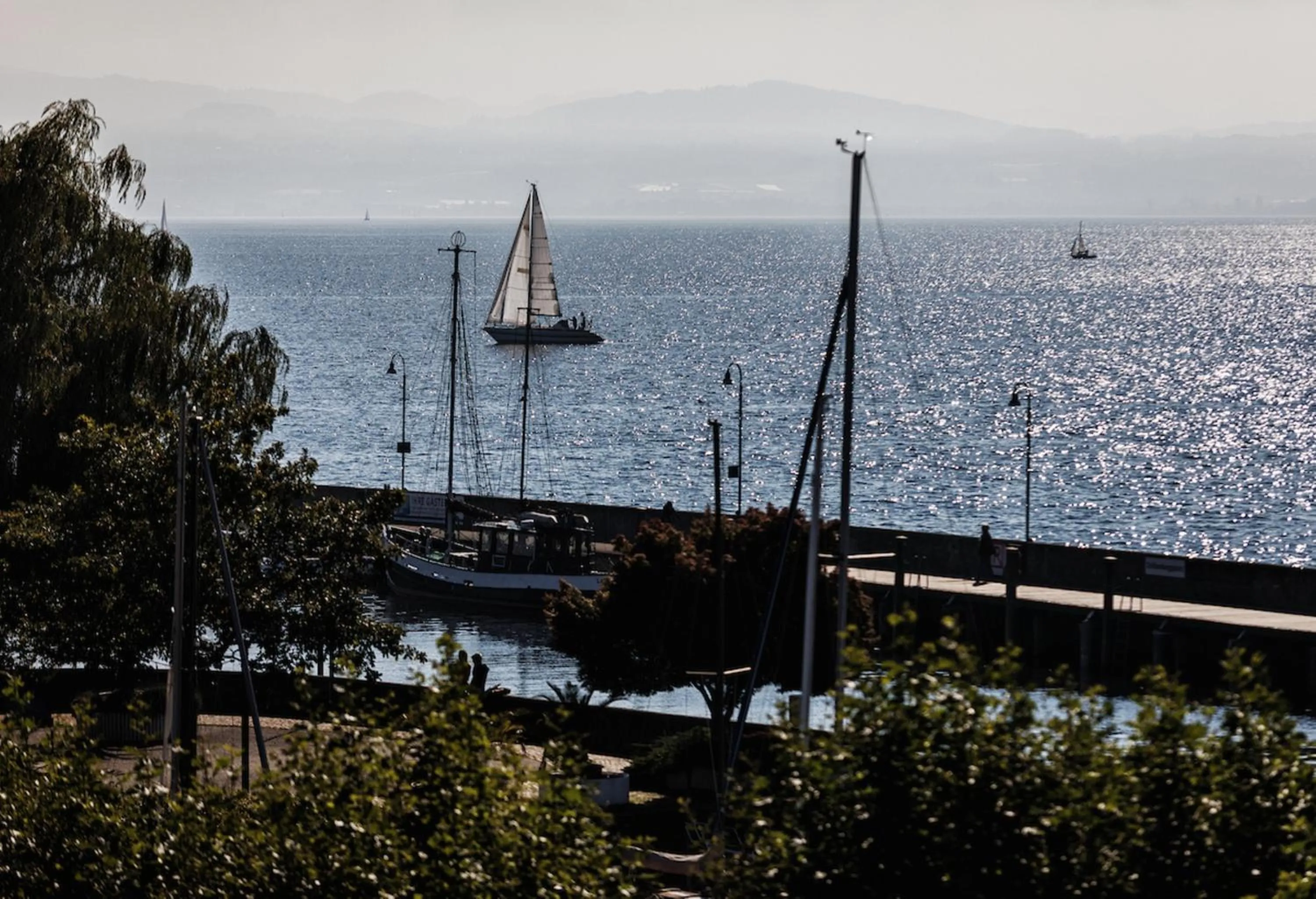 Lake view in Seehotel Litz