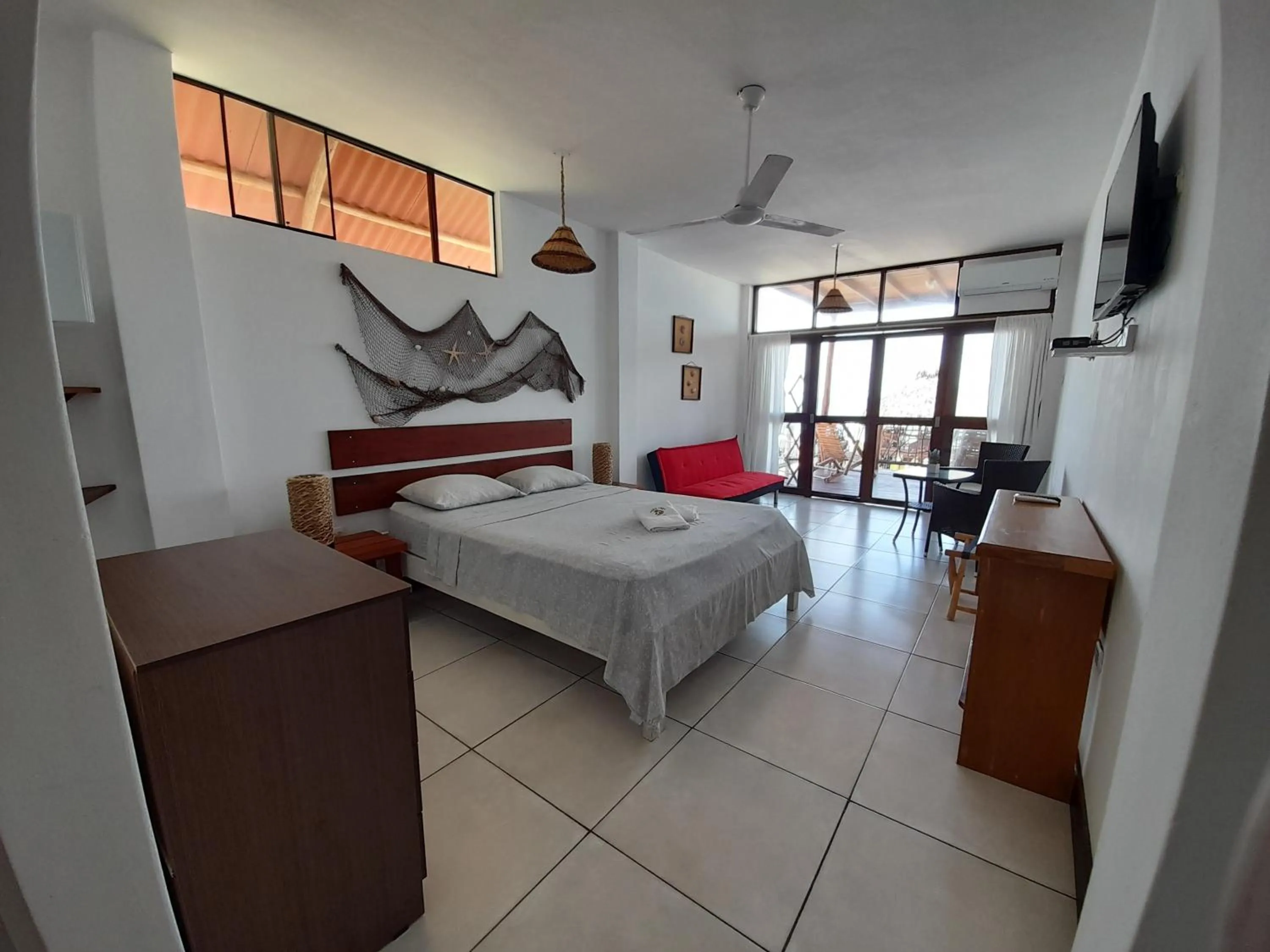 Bed in Maria Jose Bungalows