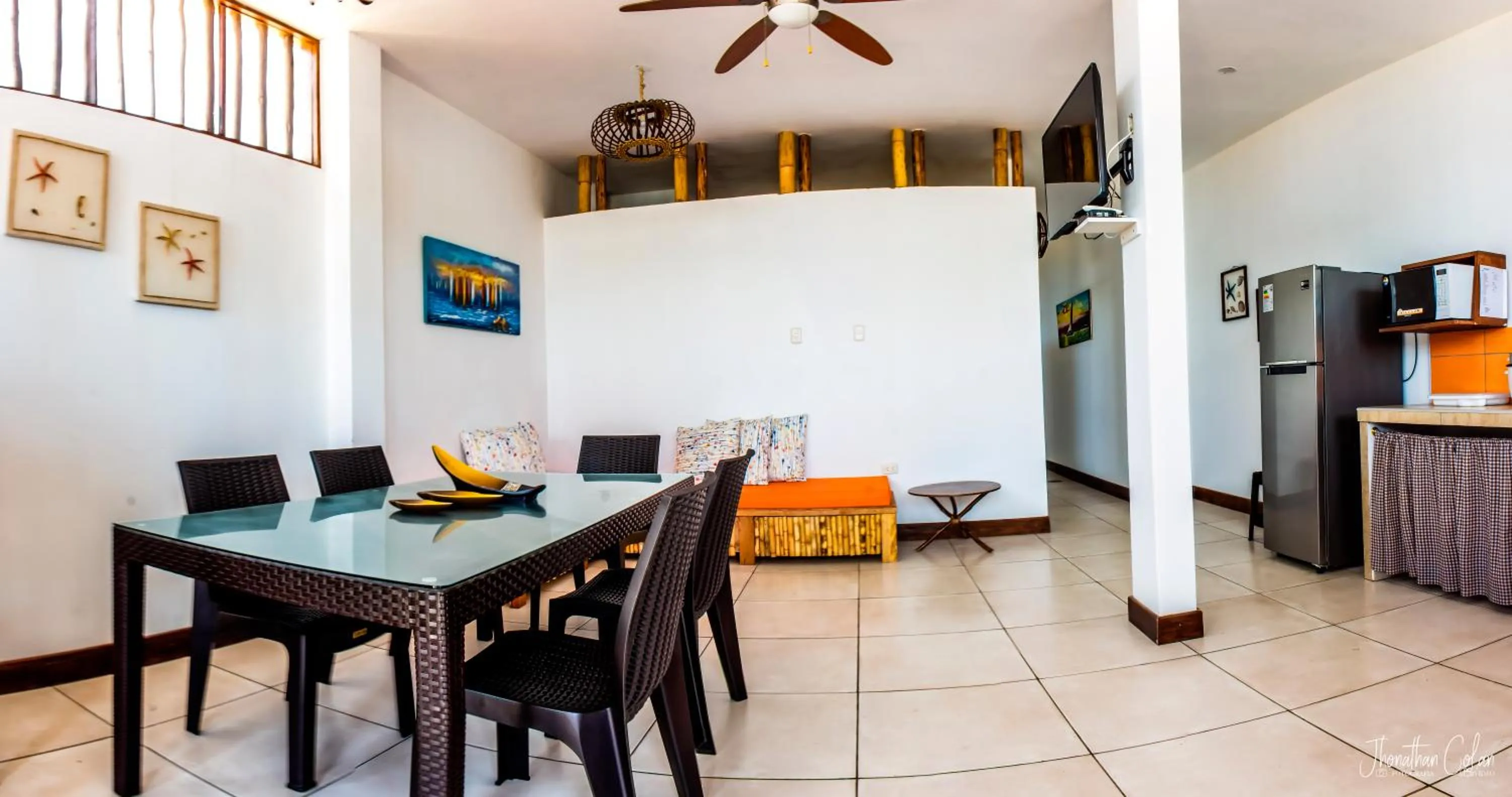 Dining area in Maria Jose Bungalows