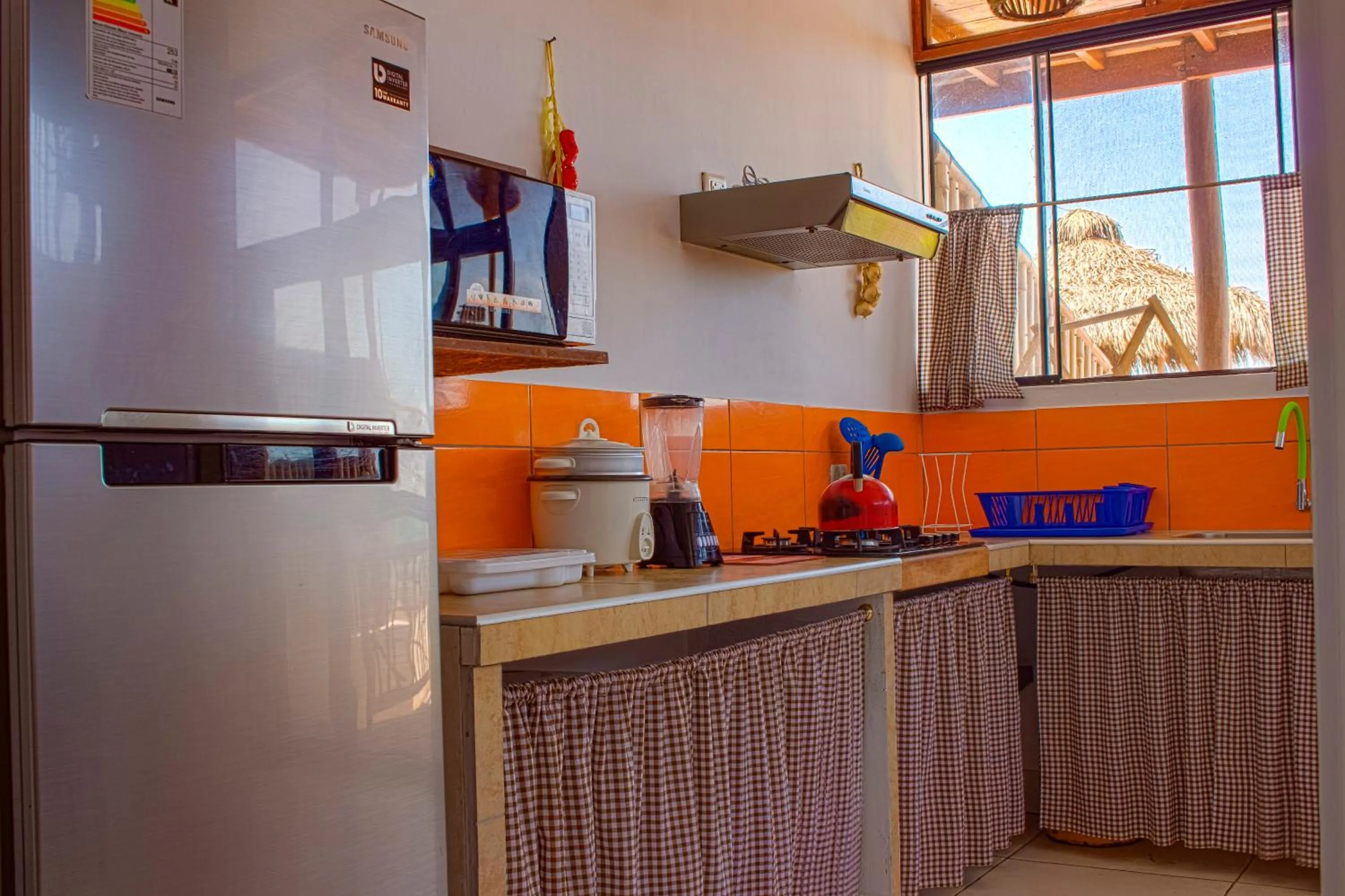 Kitchen or kitchenette in Maria Jose Bungalows