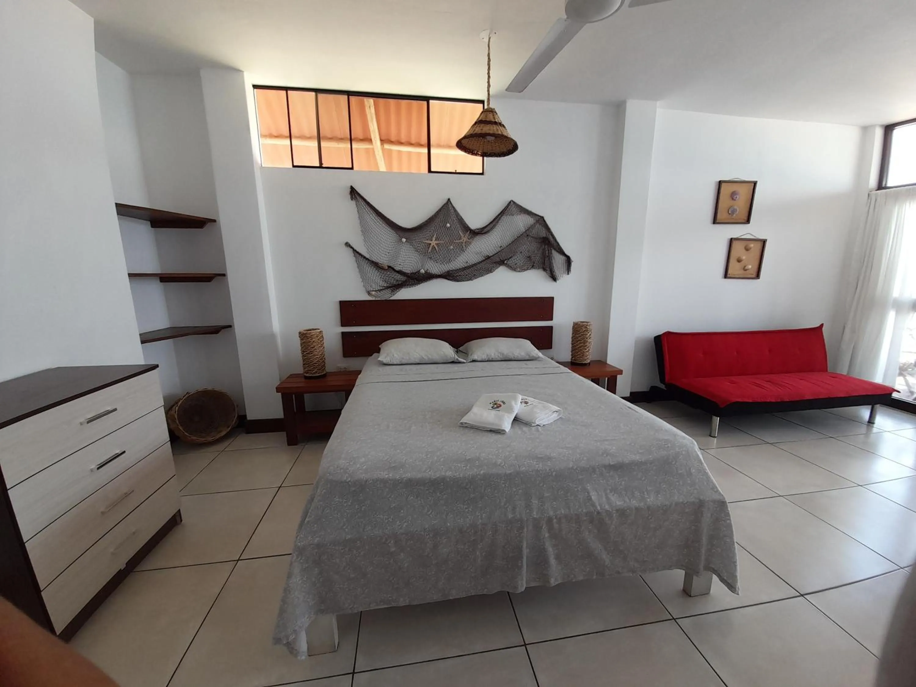 Bed in Maria Jose Bungalows