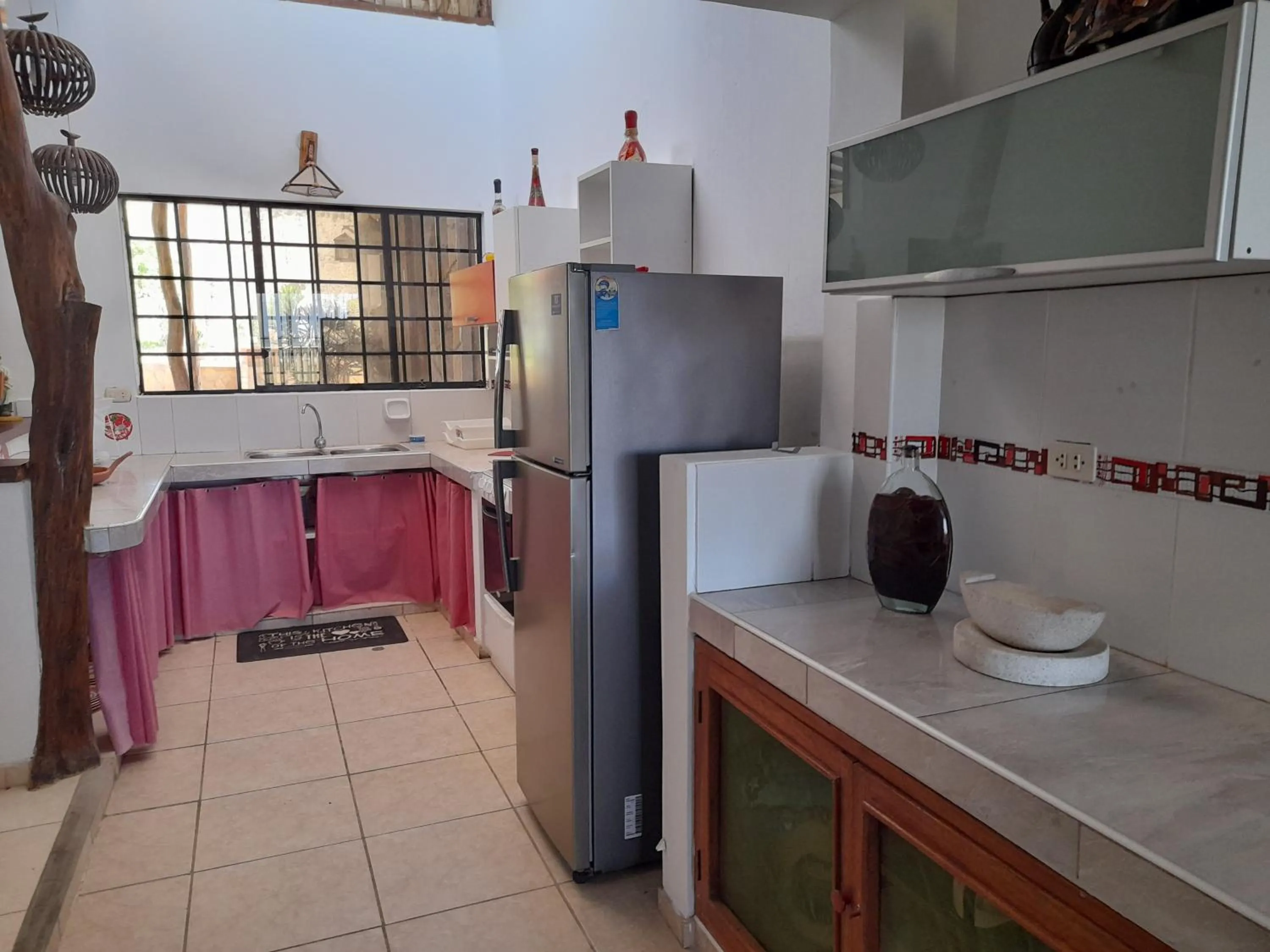 Kitchen or kitchenette in Maria Jose Bungalows