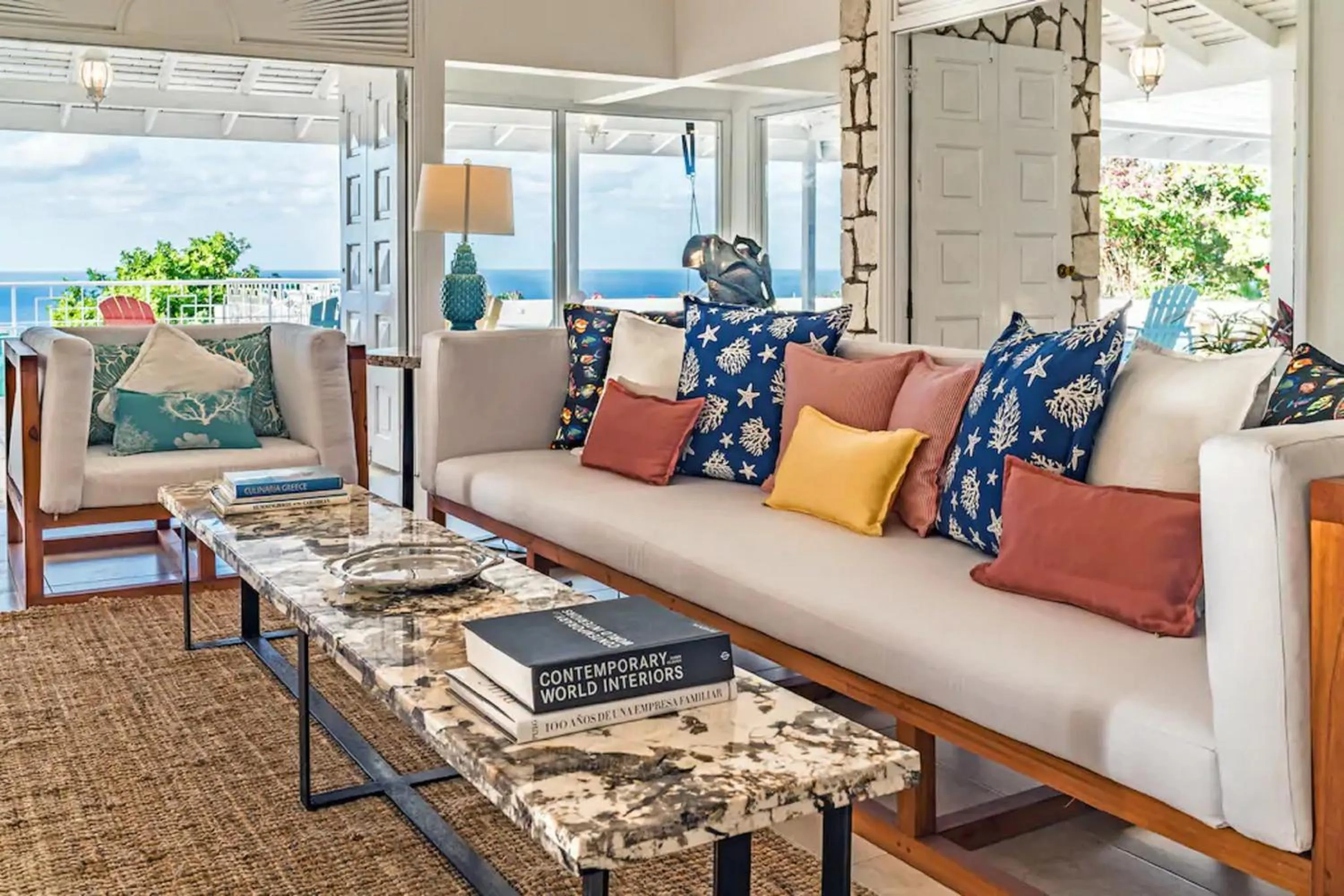 Living room in Magnificent 5-Bedroom Estate Villa, Sleeps 12