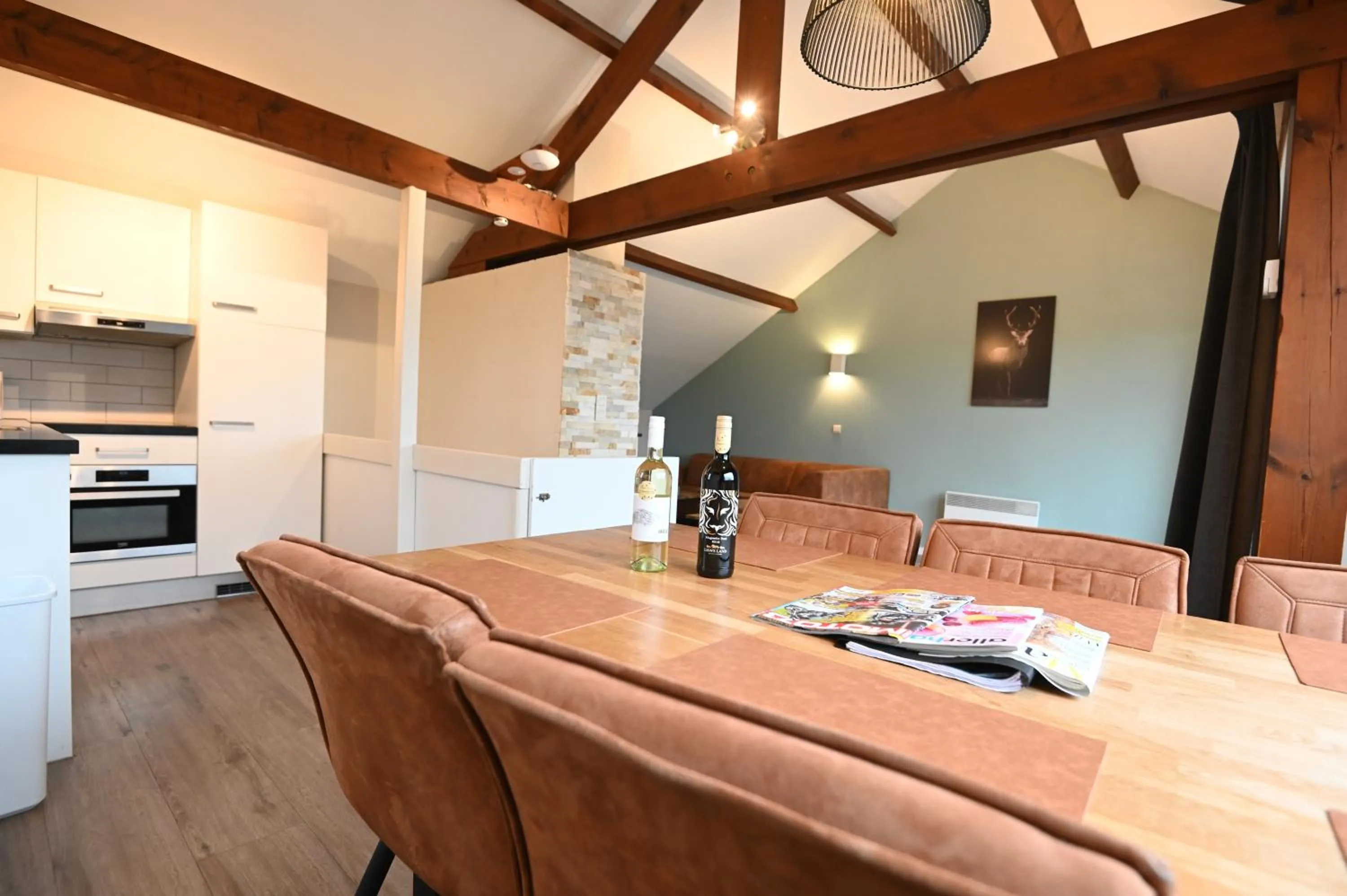 Dining area in Holiday Park La Sapinière