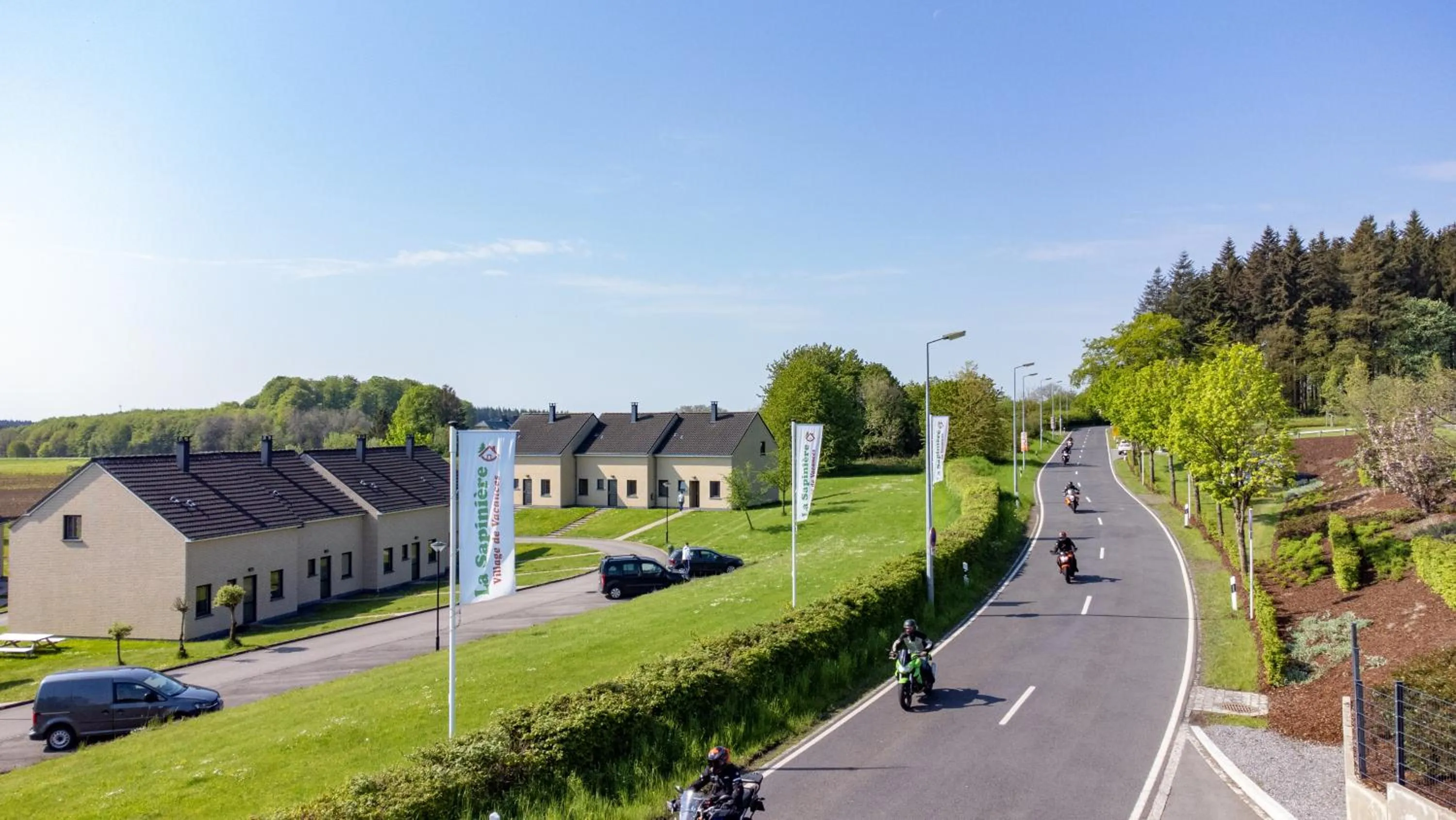 Property building in Holiday Park La Sapinière