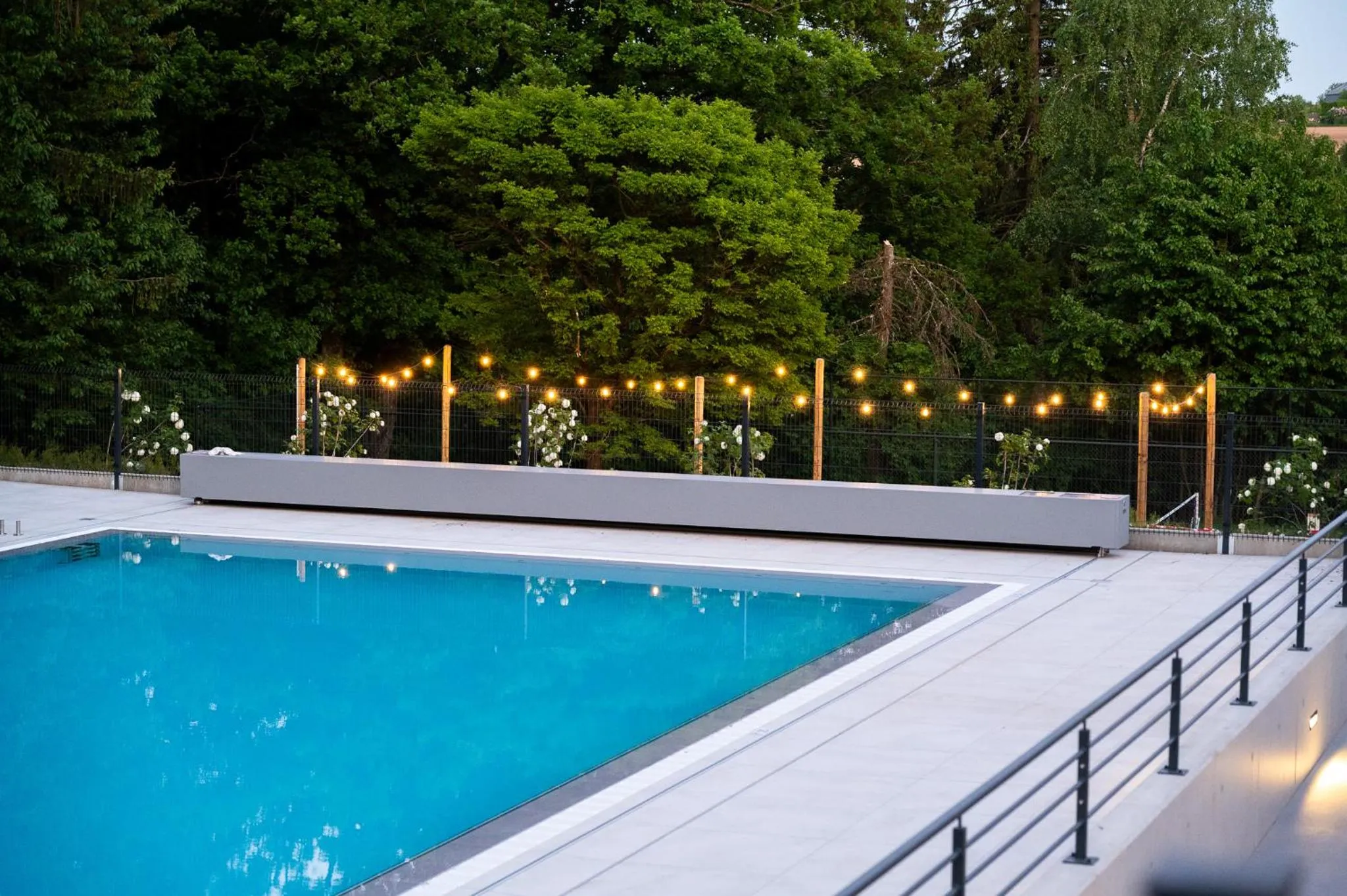 Swimming pool in Holiday Park La Sapinière