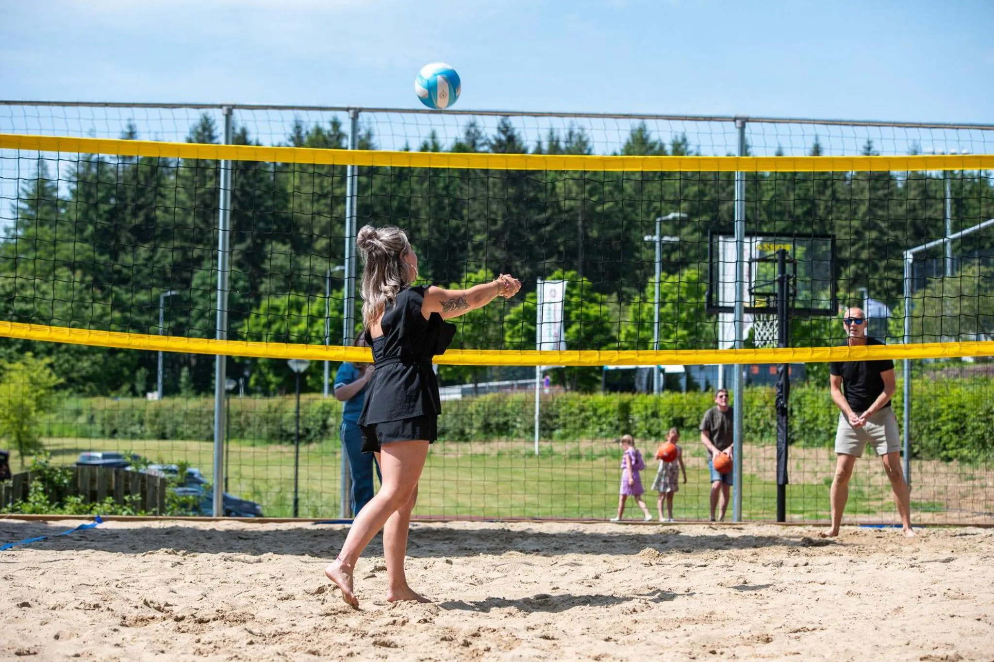 People in Holiday Park La Sapinière