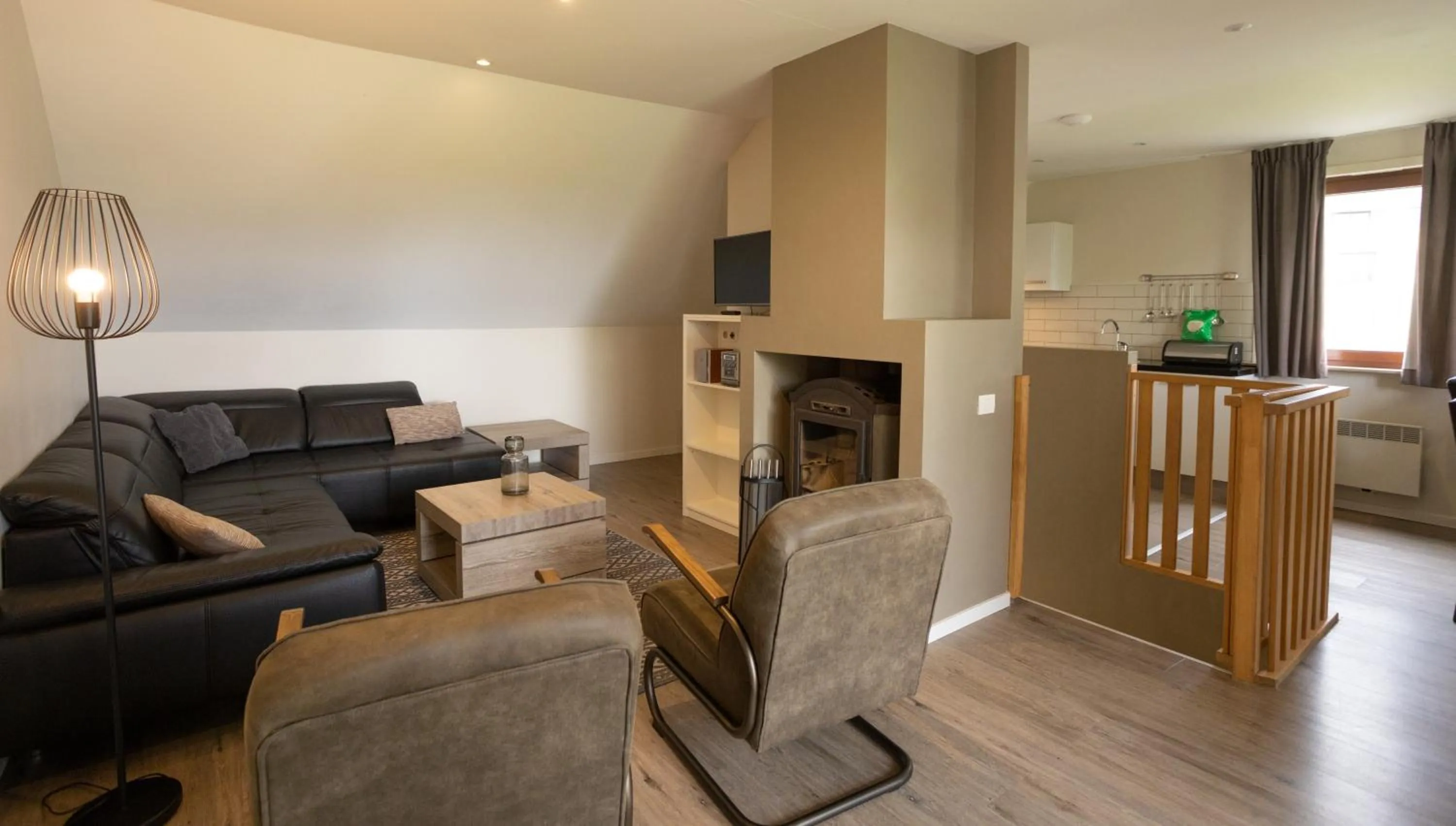 Seating area in Holiday Park La Sapinière