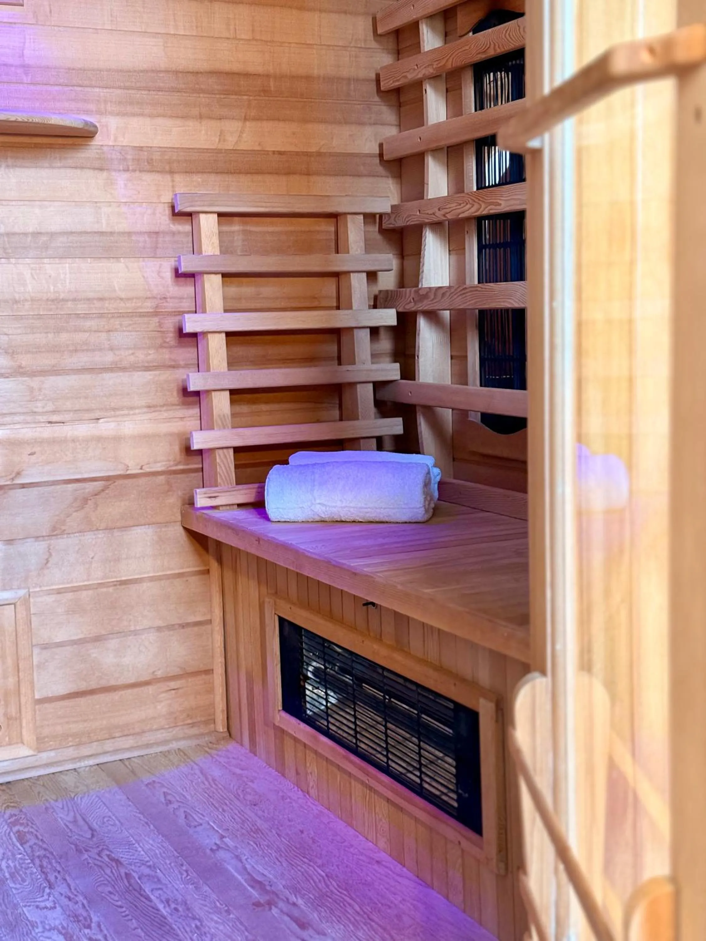 Sauna in Holiday Park La Sapinière