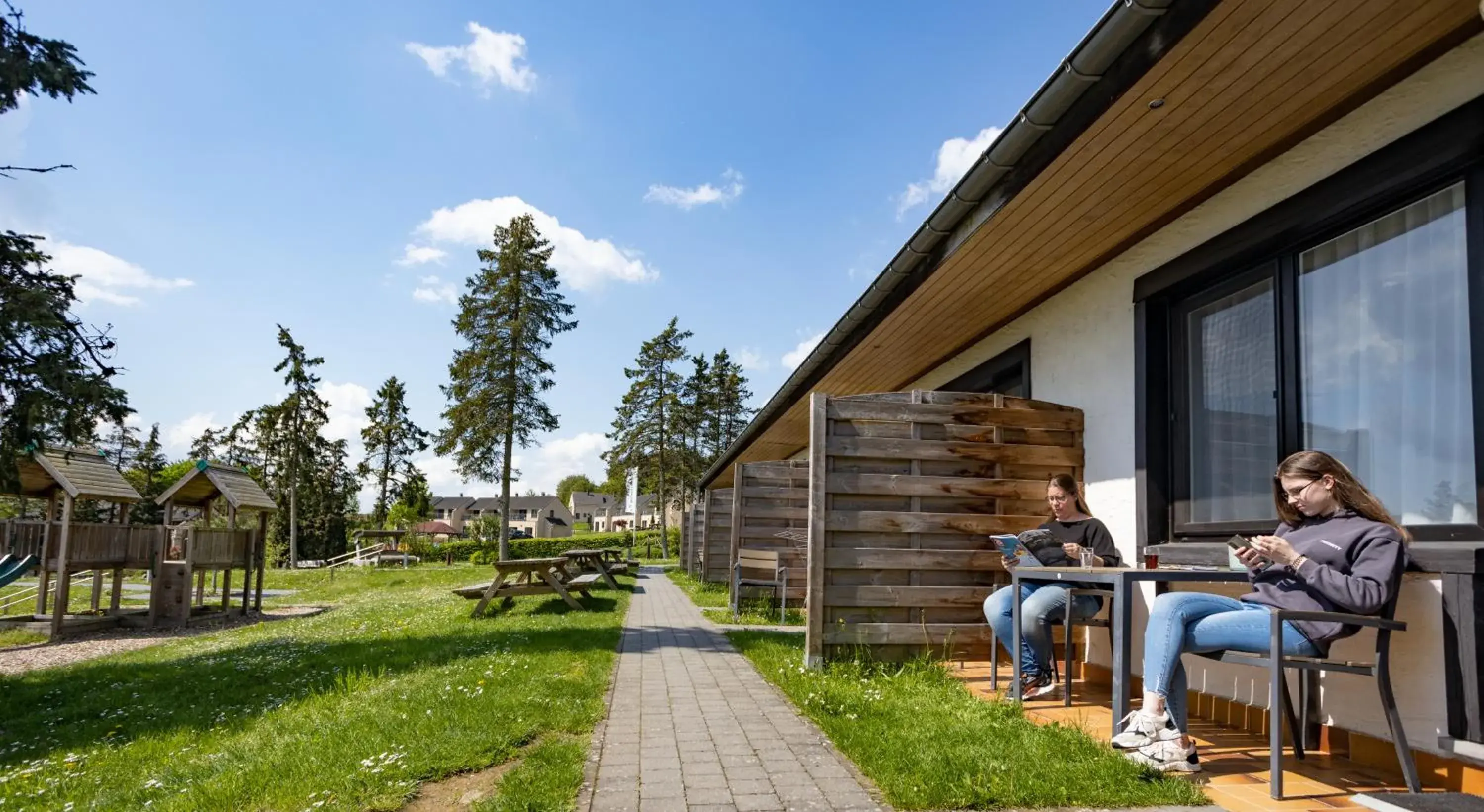 Three-Bedroom Apartment (6 Adults) in Holiday Park La Sapinière Three-Bedroom Apartment (6 Adults) in Holiday Park La Sapinière