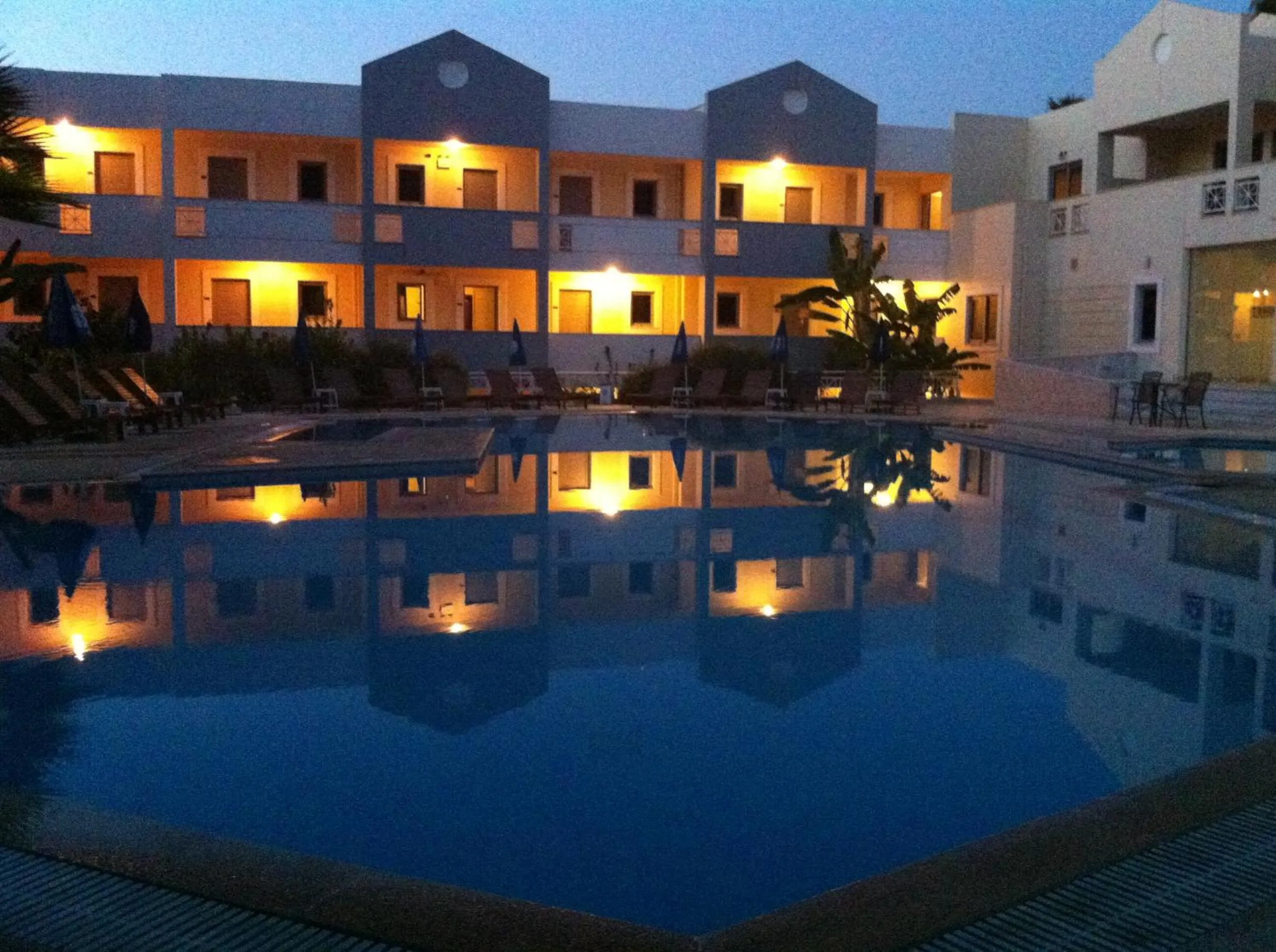 Swimming pool in Olgas Paradise Apartments