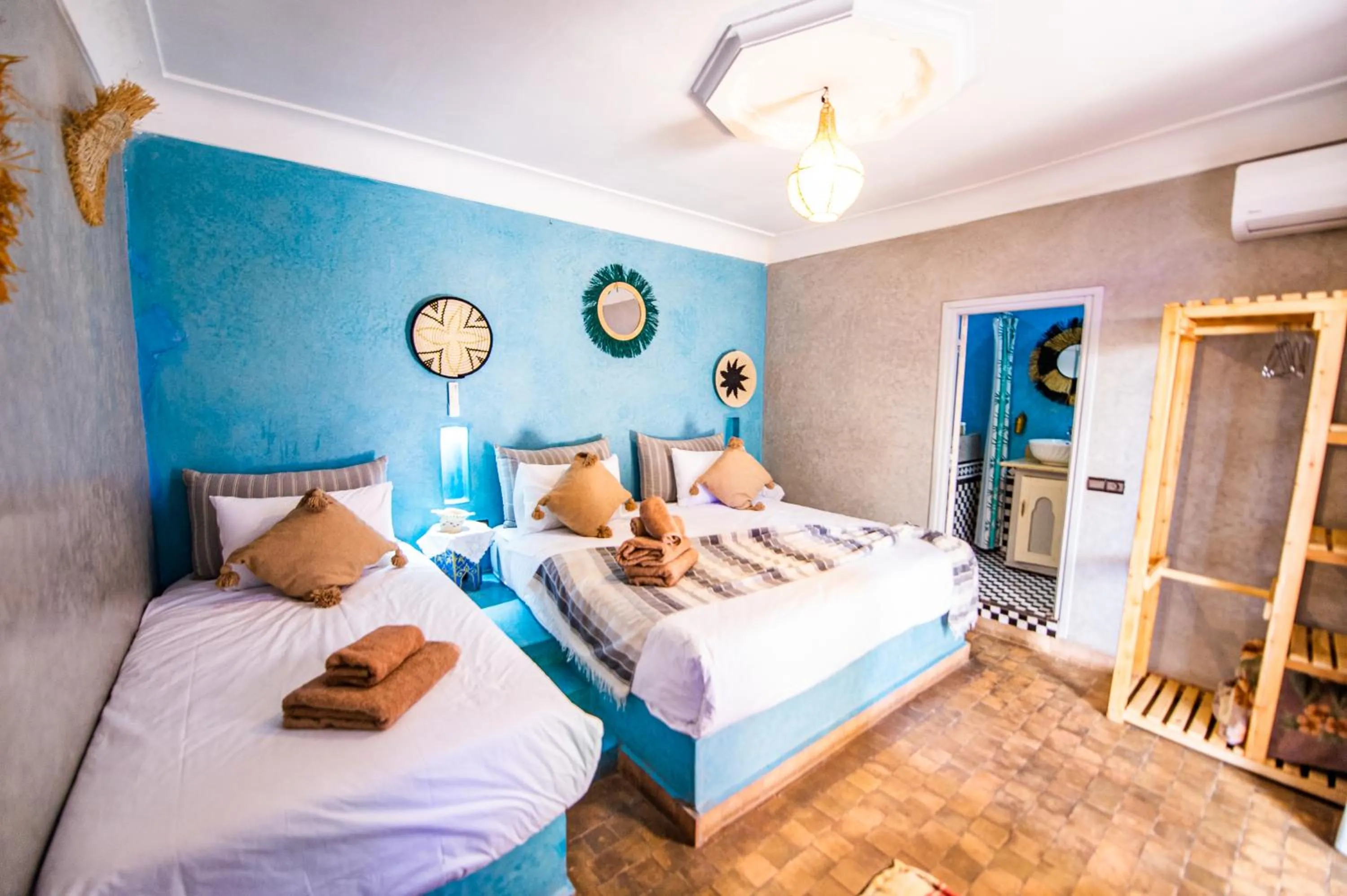 Bed in KOUTOBIA ROYAL