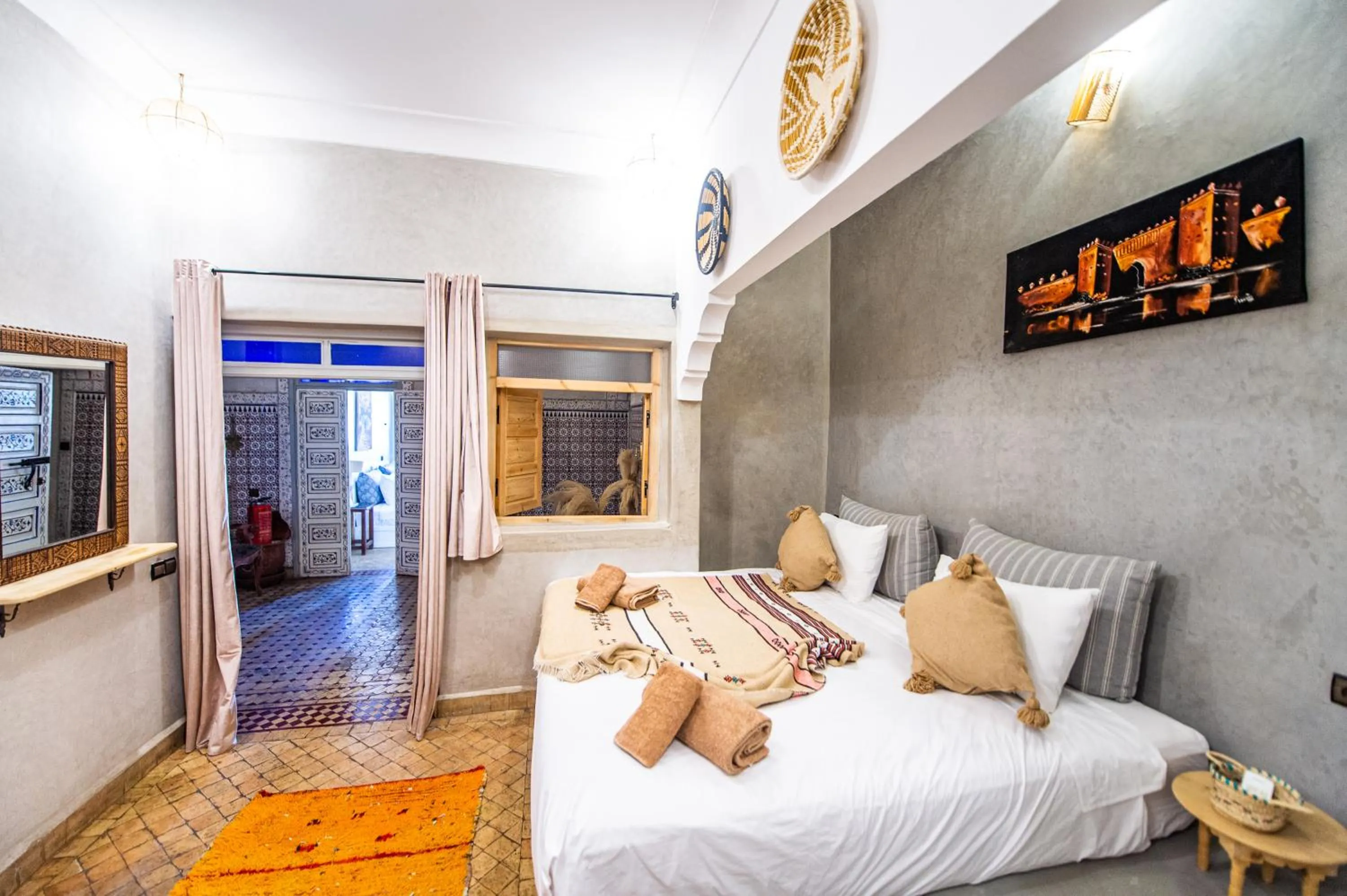 Bed in KOUTOBIA ROYAL