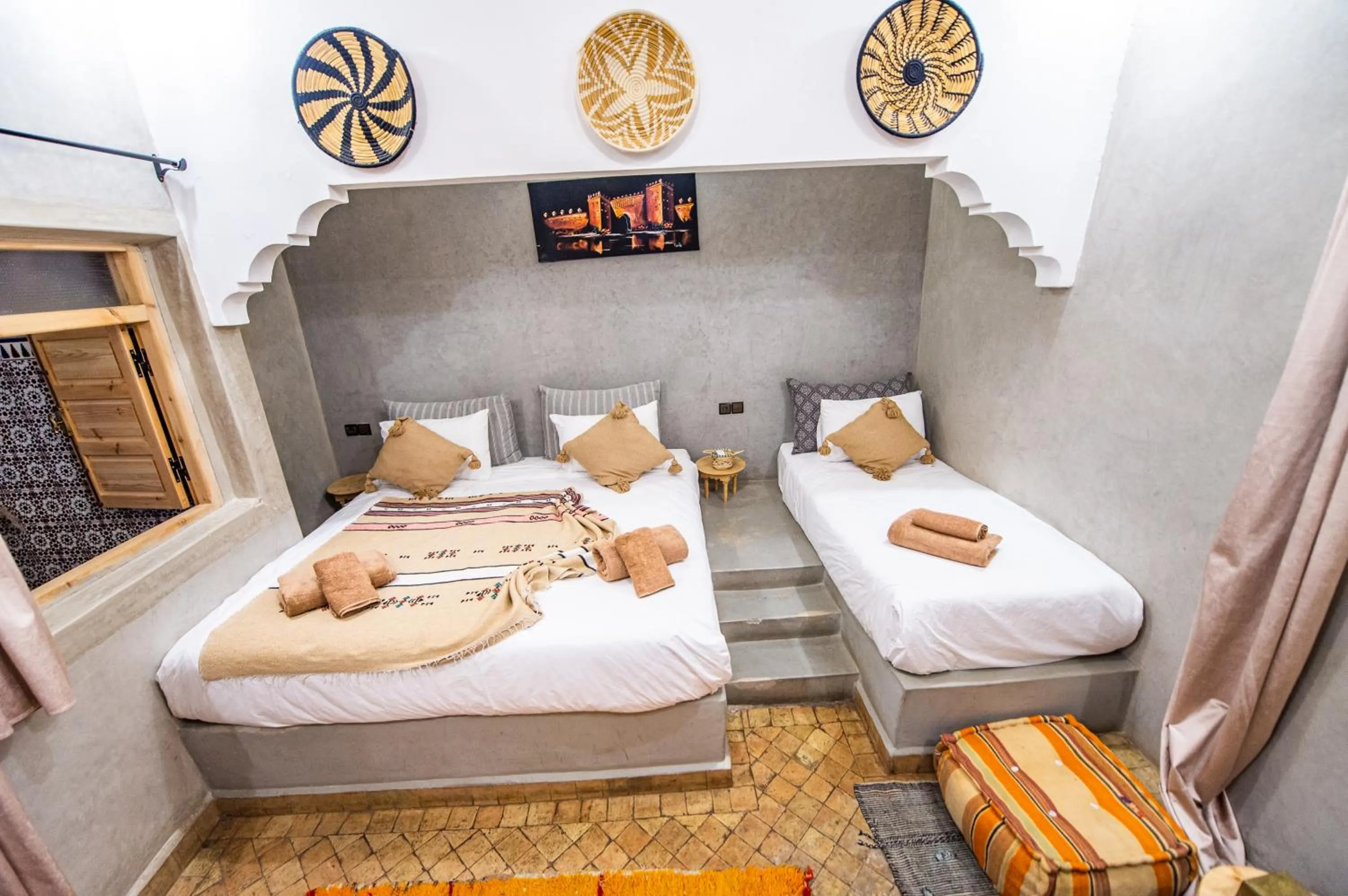 Bed in KOUTOBIA ROYAL