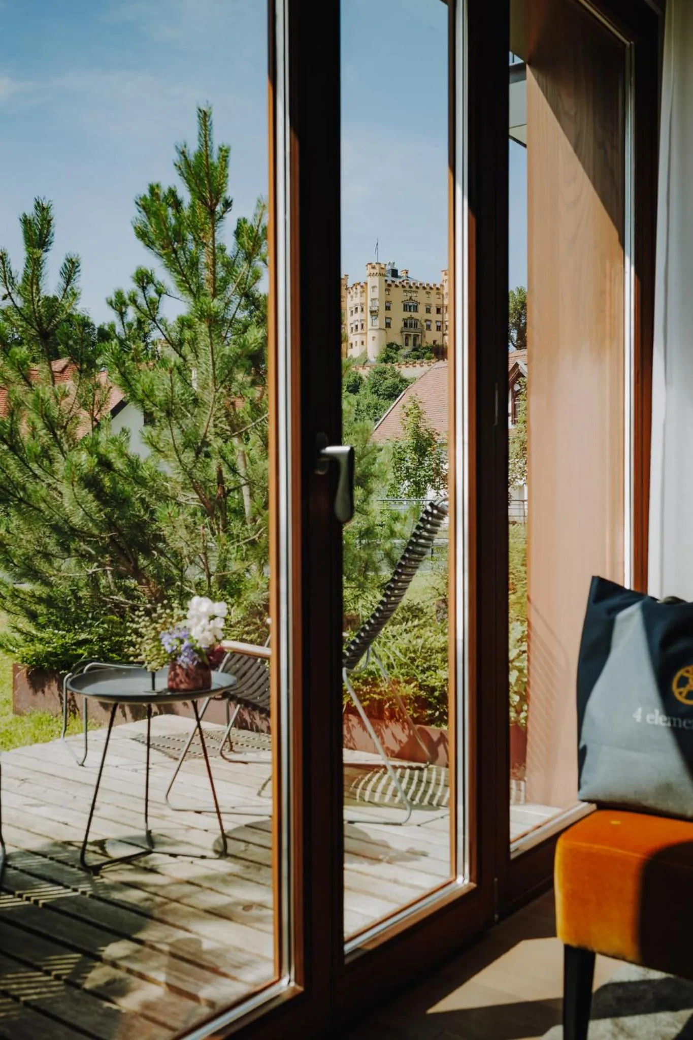 Balcony/Terrace in AMERON Neuschwanstein Alpsee Resort & Spa