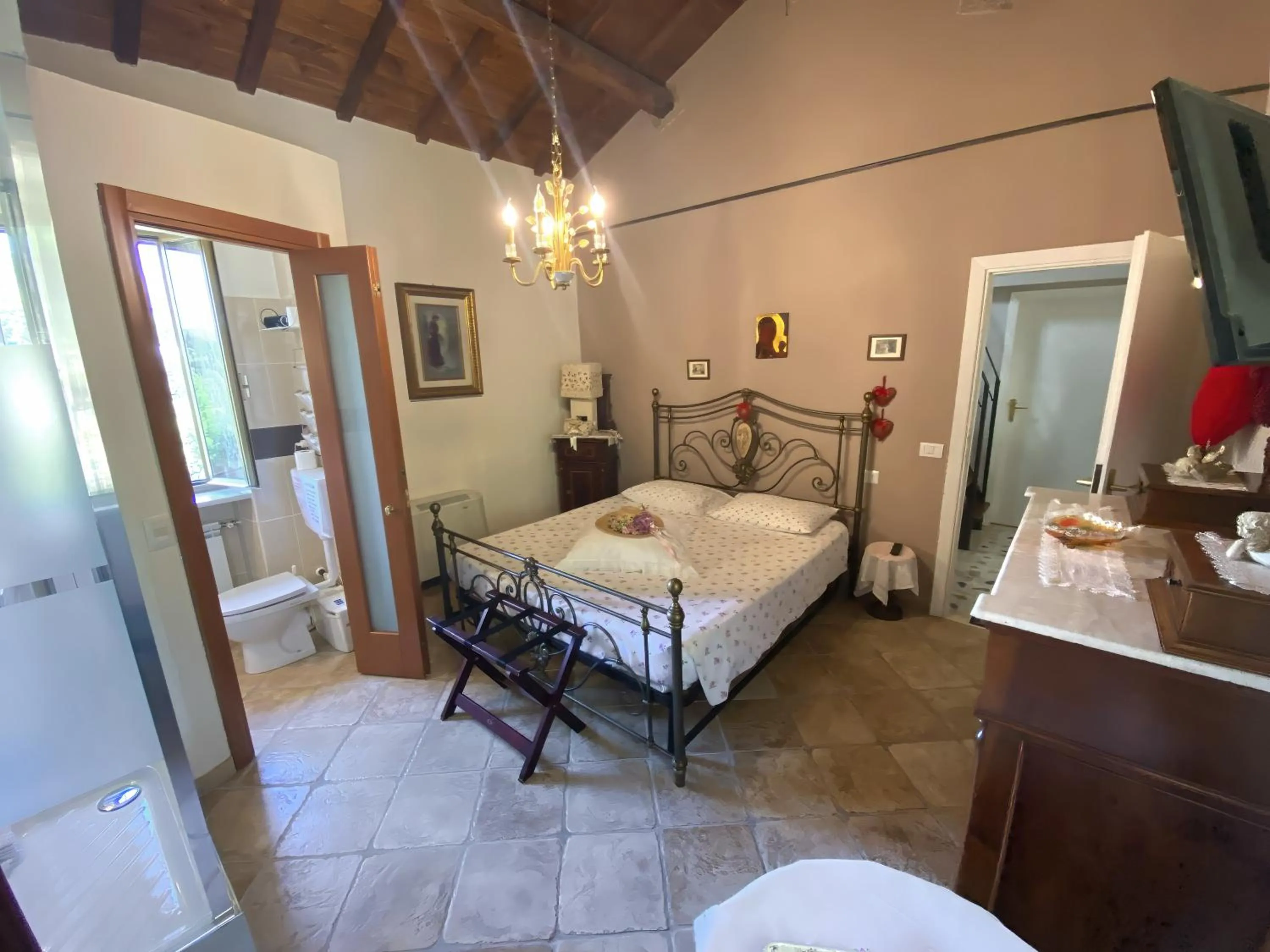 Photo of the whole room, Bed in B&B Villa Filetta