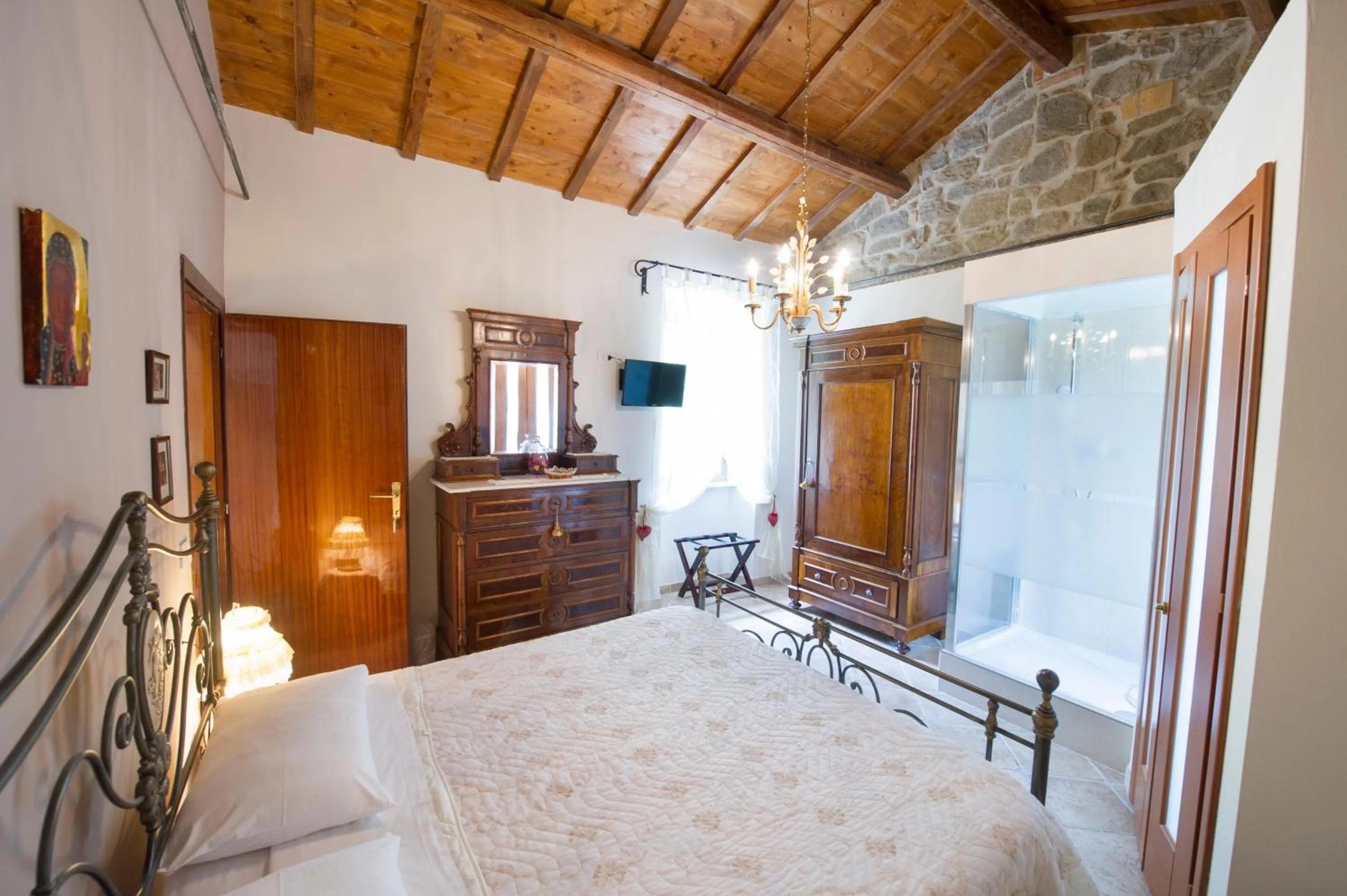 Bedroom, Bed in B&B Villa Filetta